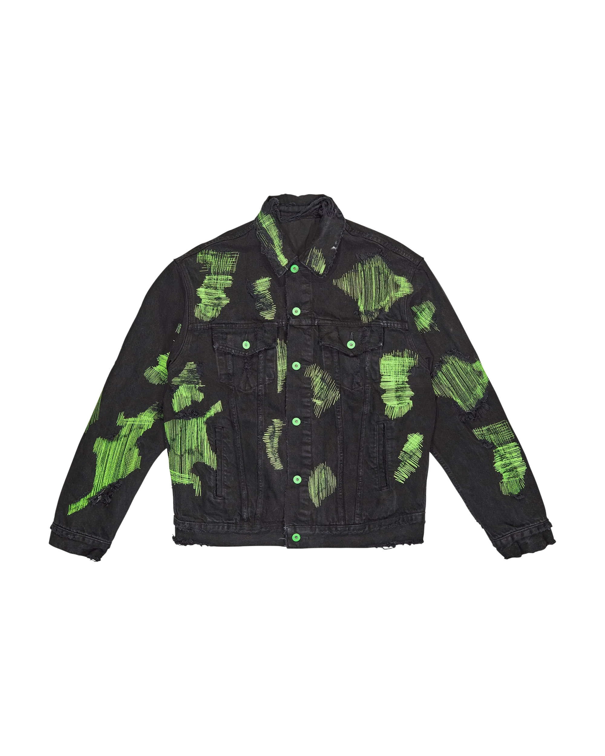 LESS BLACK/GREEN JACKET - Image 2