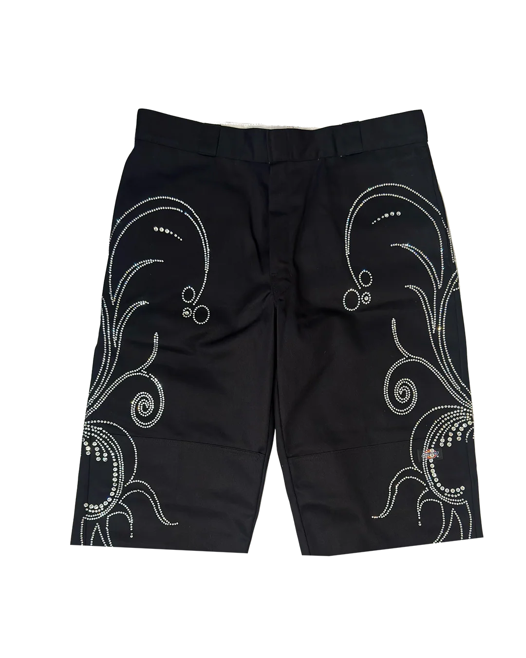 LESS BLACK/WHITE WORK SHORTS - Image 2