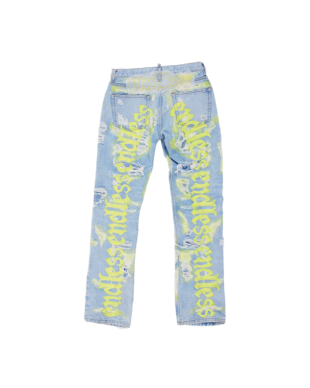 LESS BLUE/YELLOW DENIM
