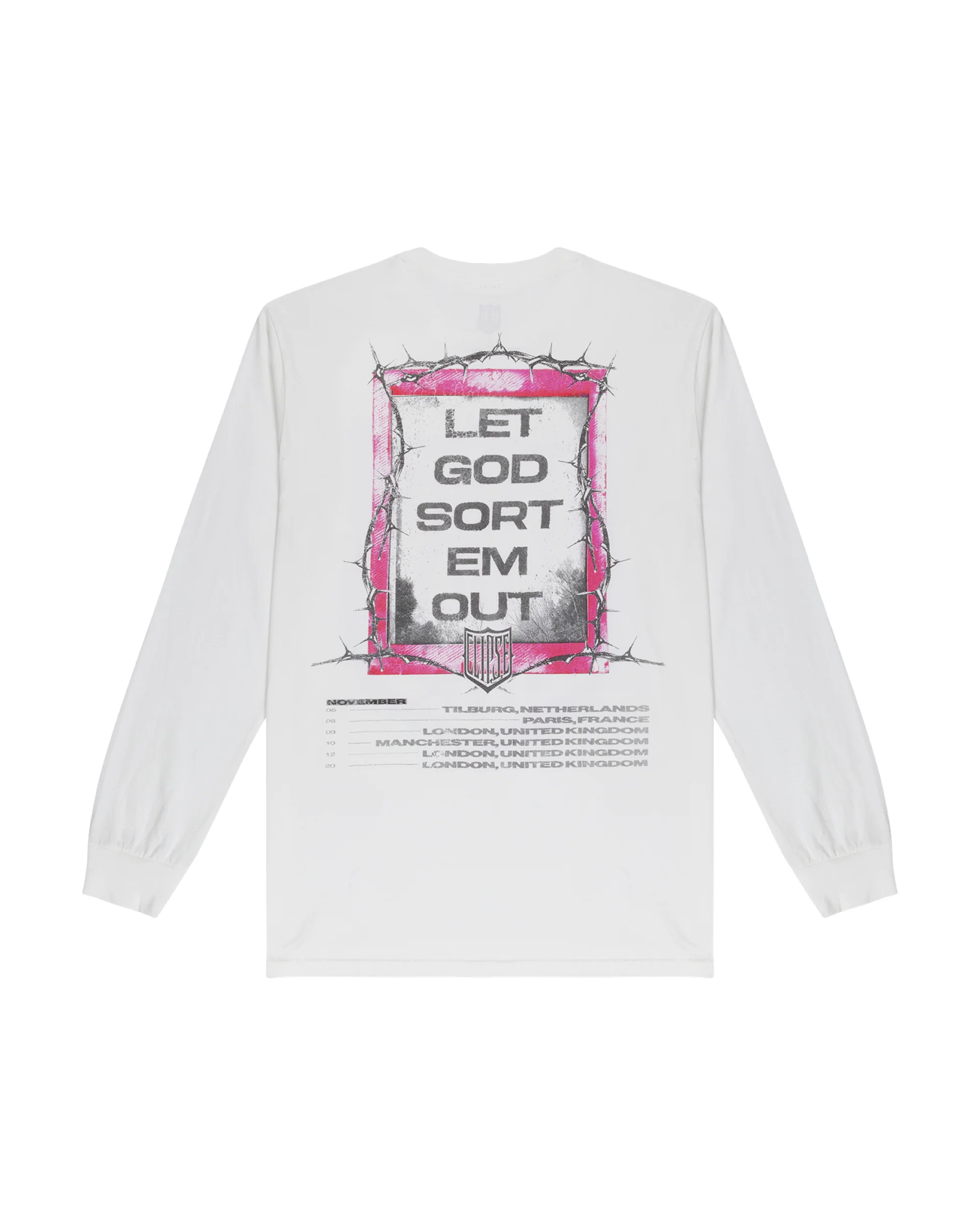 LET GOD SORT EM OUT EURO TOUR THORN LONGSLEEVE - Image 2