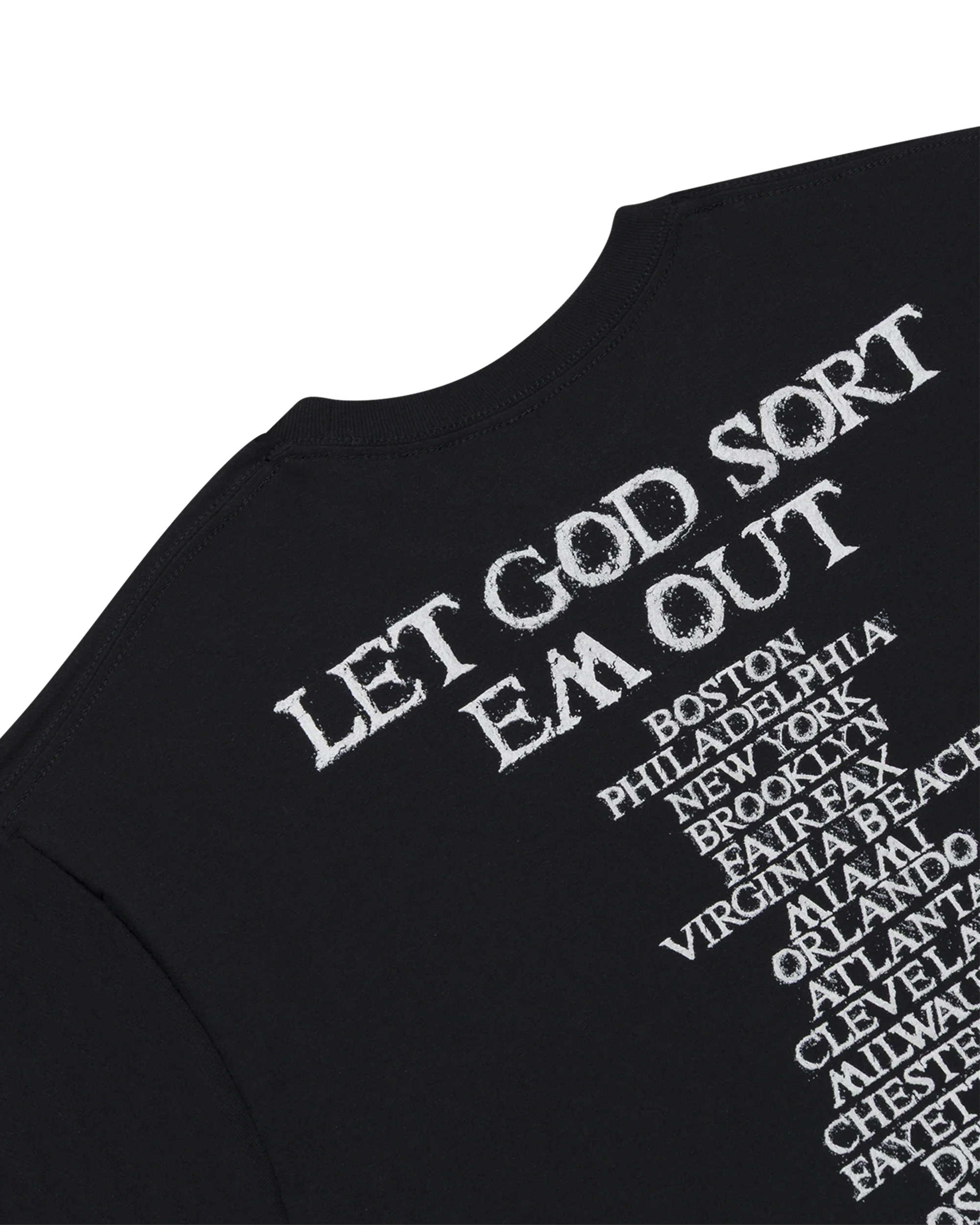 Let God Sort Em Out Tour Logo Tee - Image 4