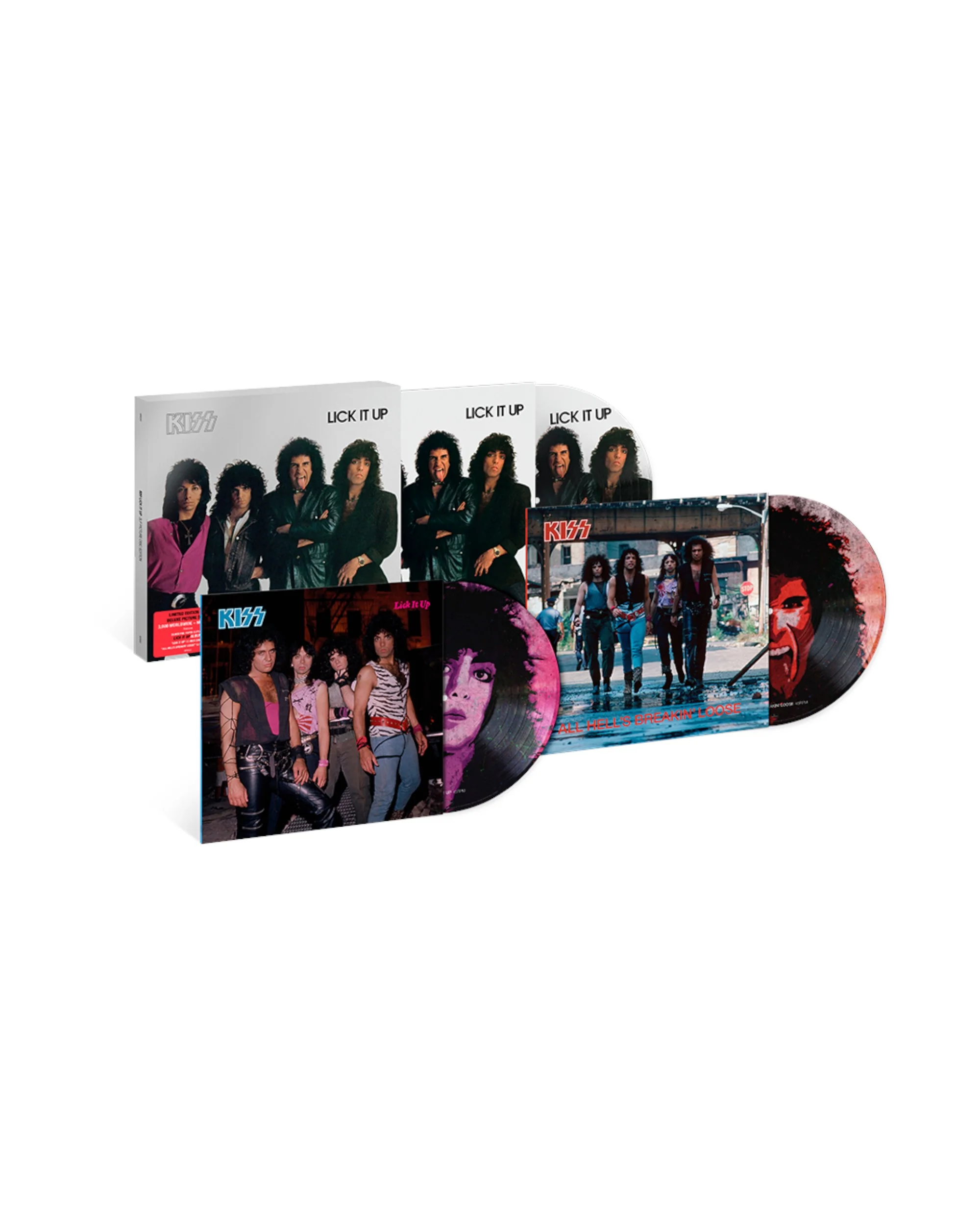 Lick It Up Limited Edition 3LP Picture Disc