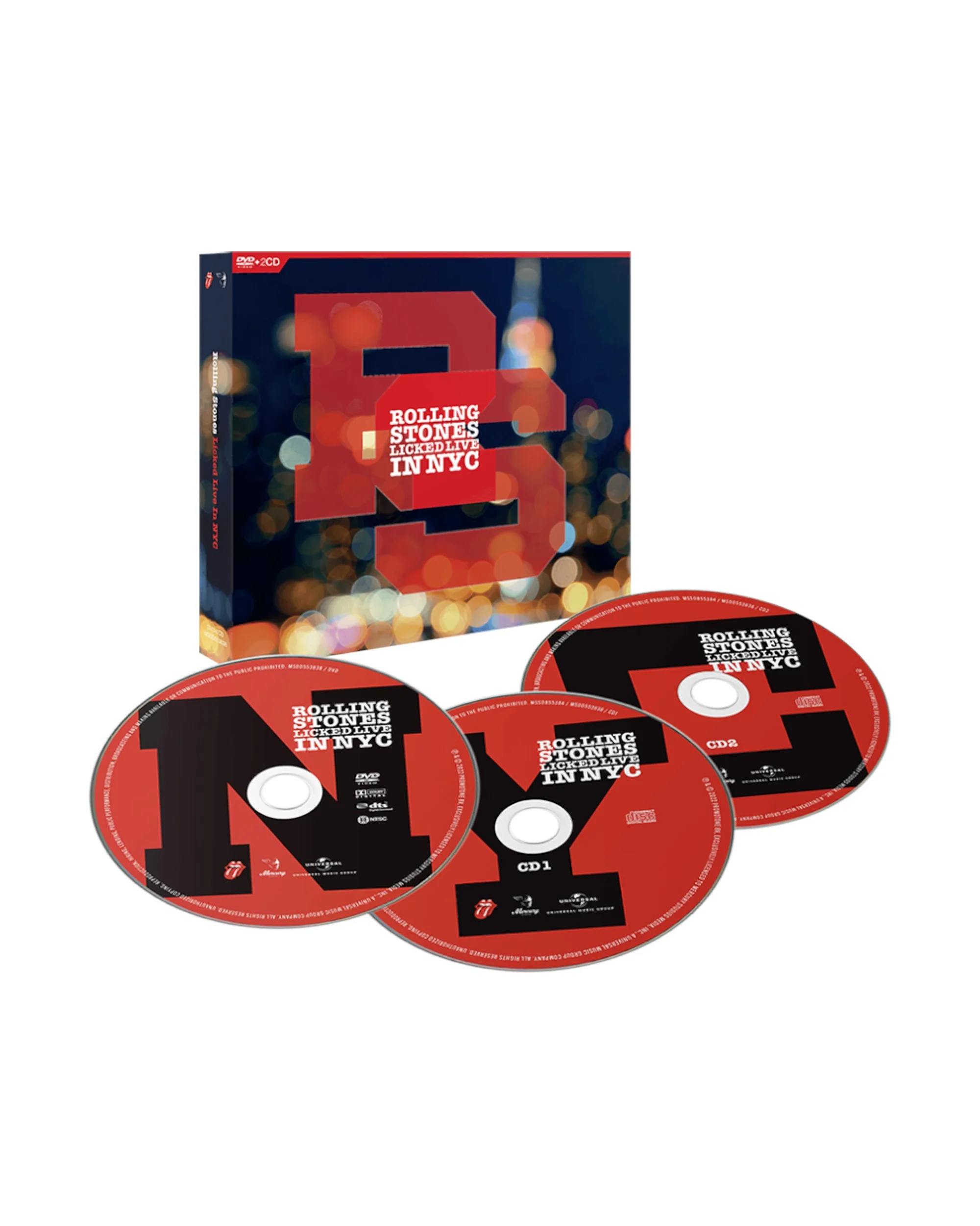 Licked Live in NYC DVD + 2CD