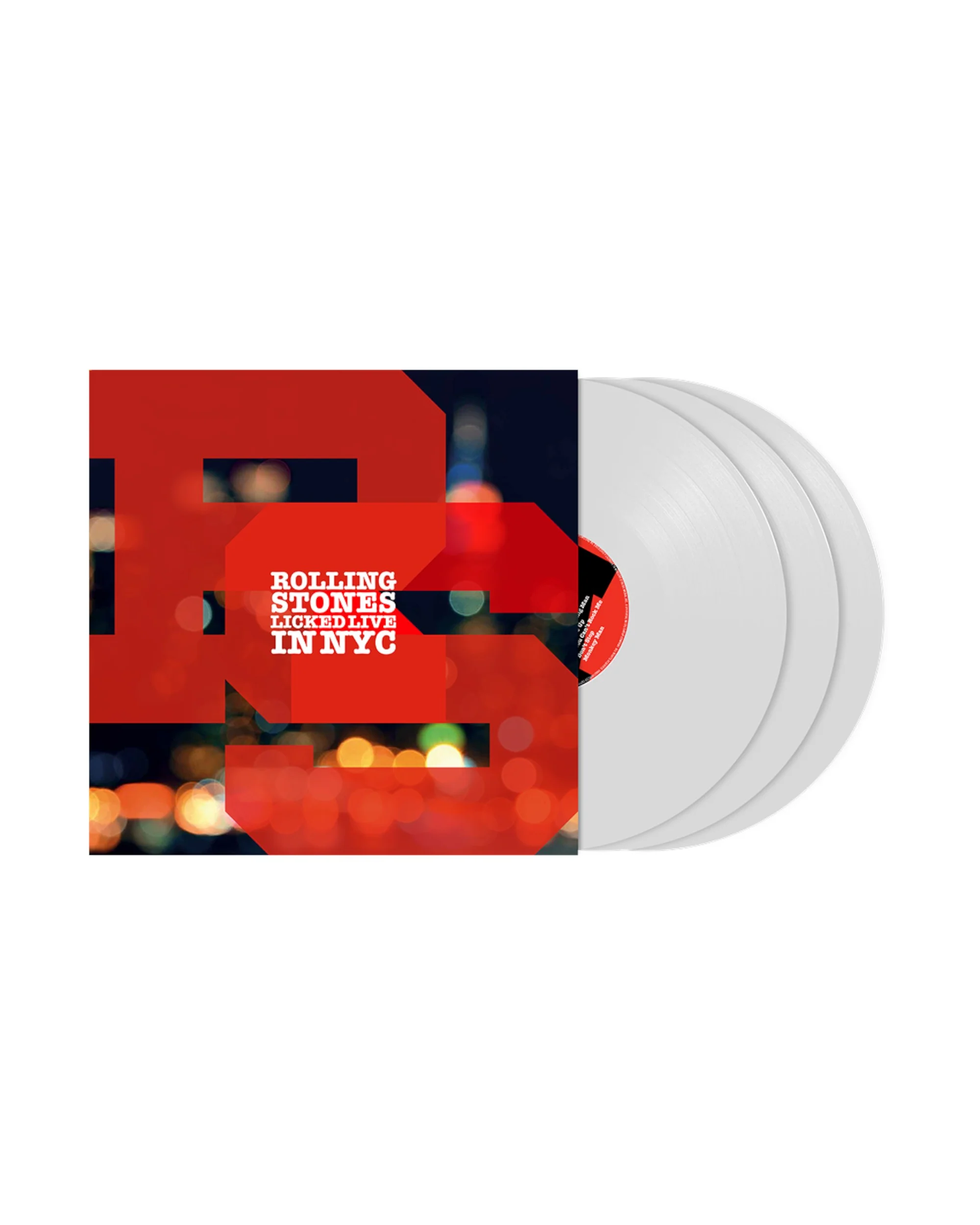 Licked Live in NYC Limited Edition White 3LP
