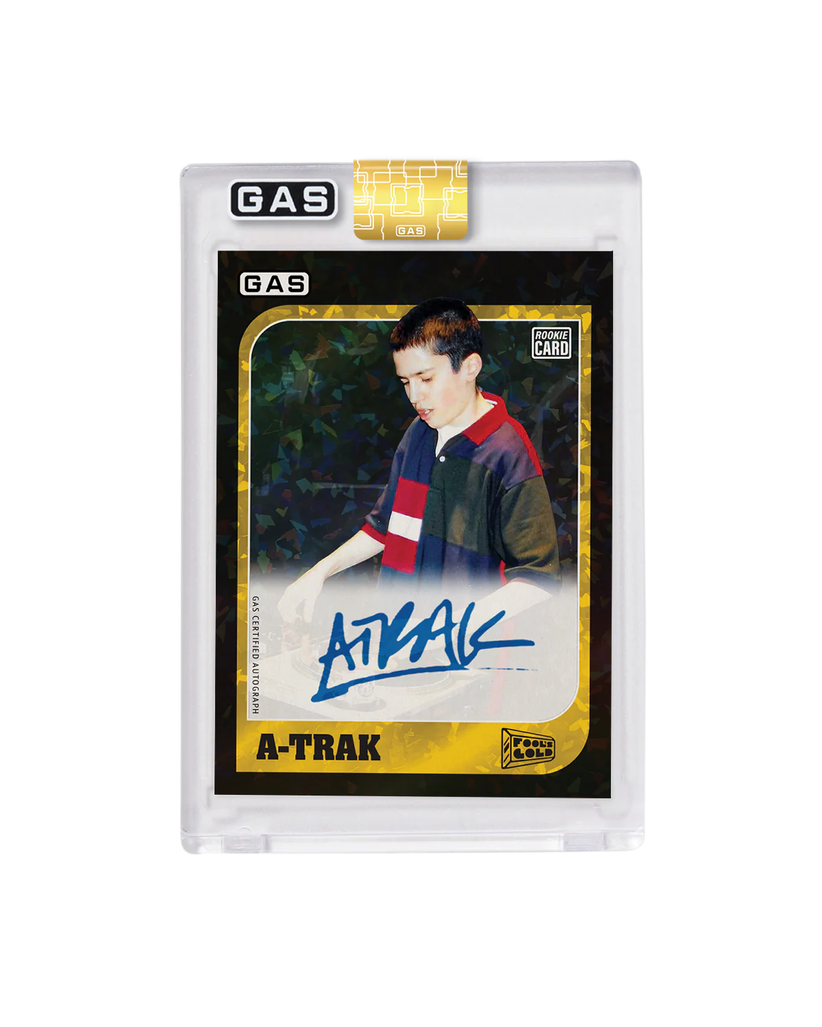 Limited Edition A-Trak & Fool’s Gold Records GAS Cracked Ice Foil Trading Cards Set - Image 3