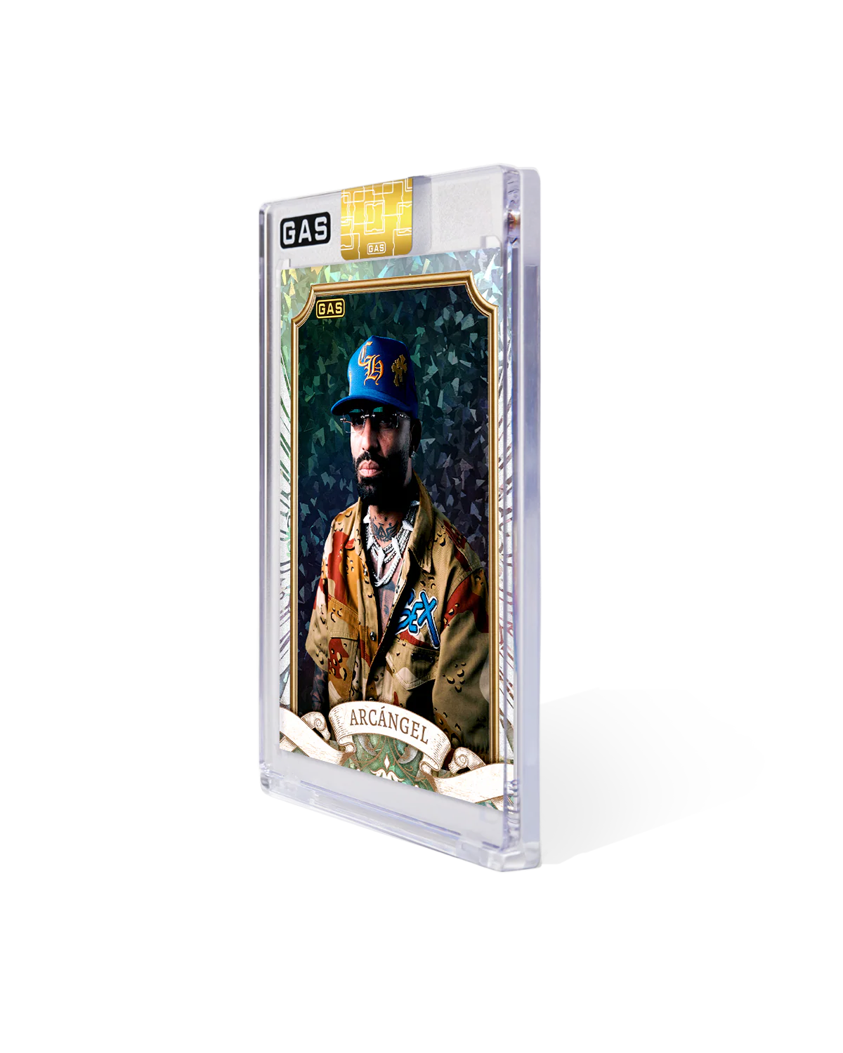 Limited Edition Arcangel x GAS Cracked Ice Foil Card - Image 3