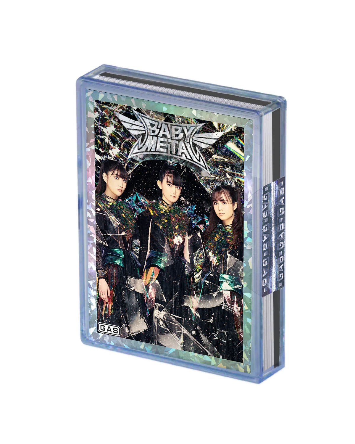 Limited Edition BABYMETAL x GAS 4-Cracked Ice Foil Cards Set
