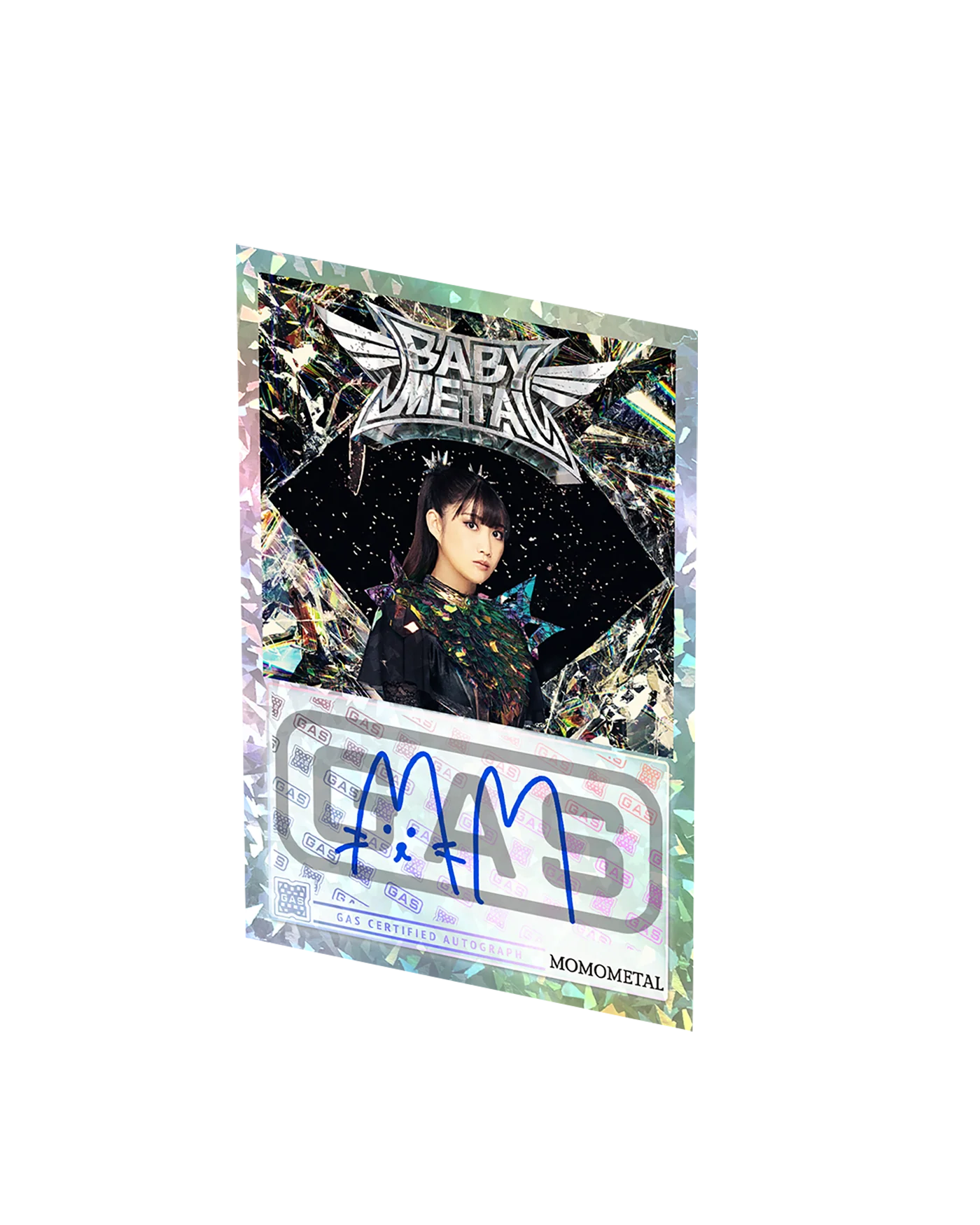 Limited Edition BABYMETAL x GAS 4-Cracked Ice Foil Cards Set - Image 9