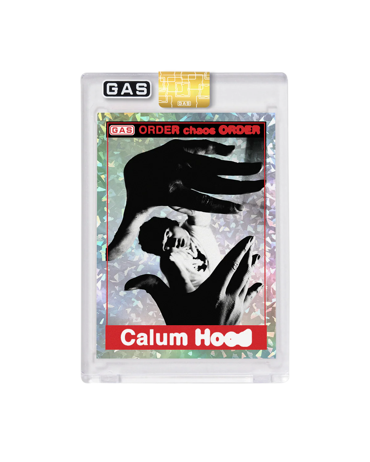 Limited Edition Calum Hood x GAS Cracked Ice Foil Card