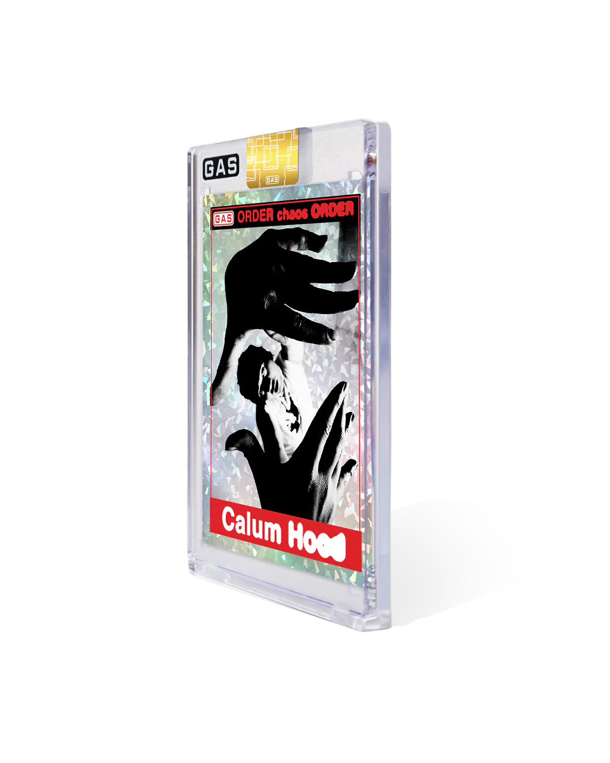 Limited Edition Calum Hood x GAS Cracked Ice Foil Card - Image 3
