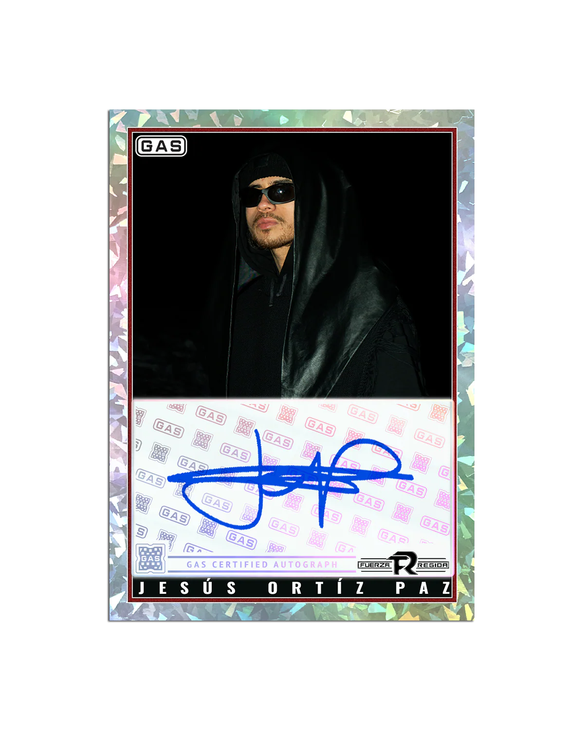Limited Edition Fuerza Regida x GAS 6-Cracked Ice Foil Card Set - Image 3