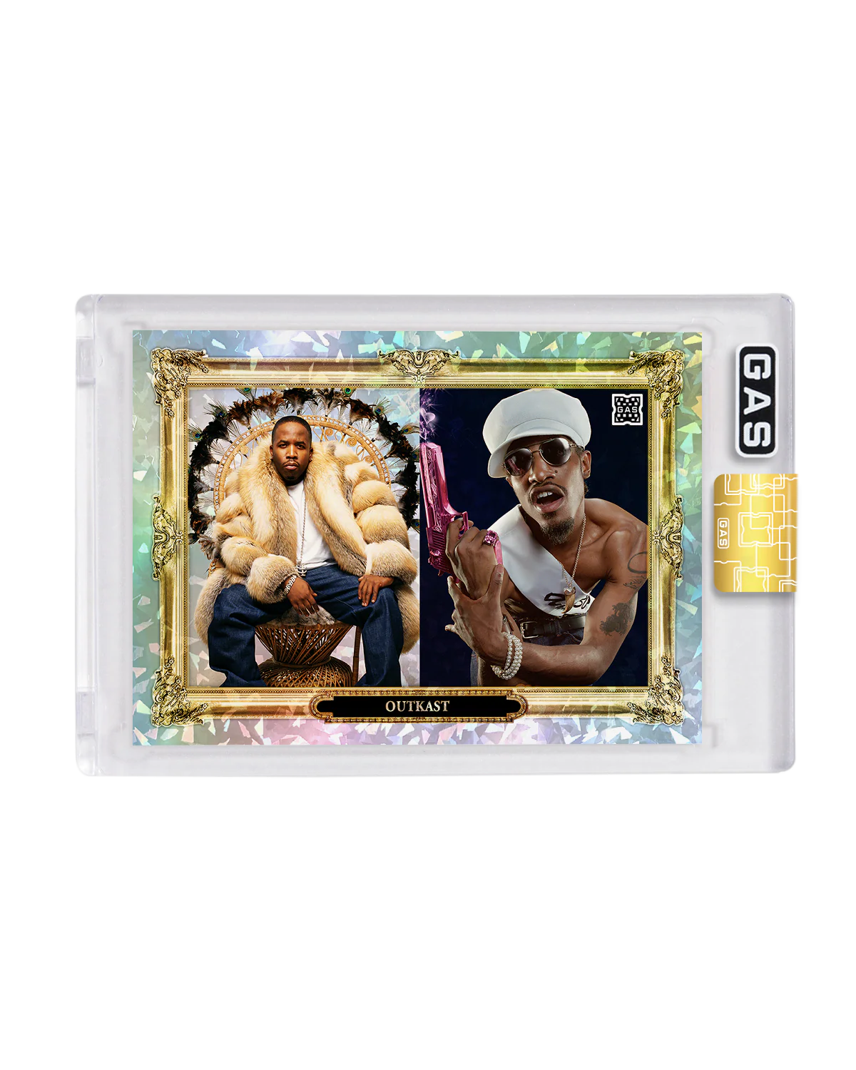 Limited Edition Outkast x GAS Cracked Foil Trading Cards Box Set - Image 8