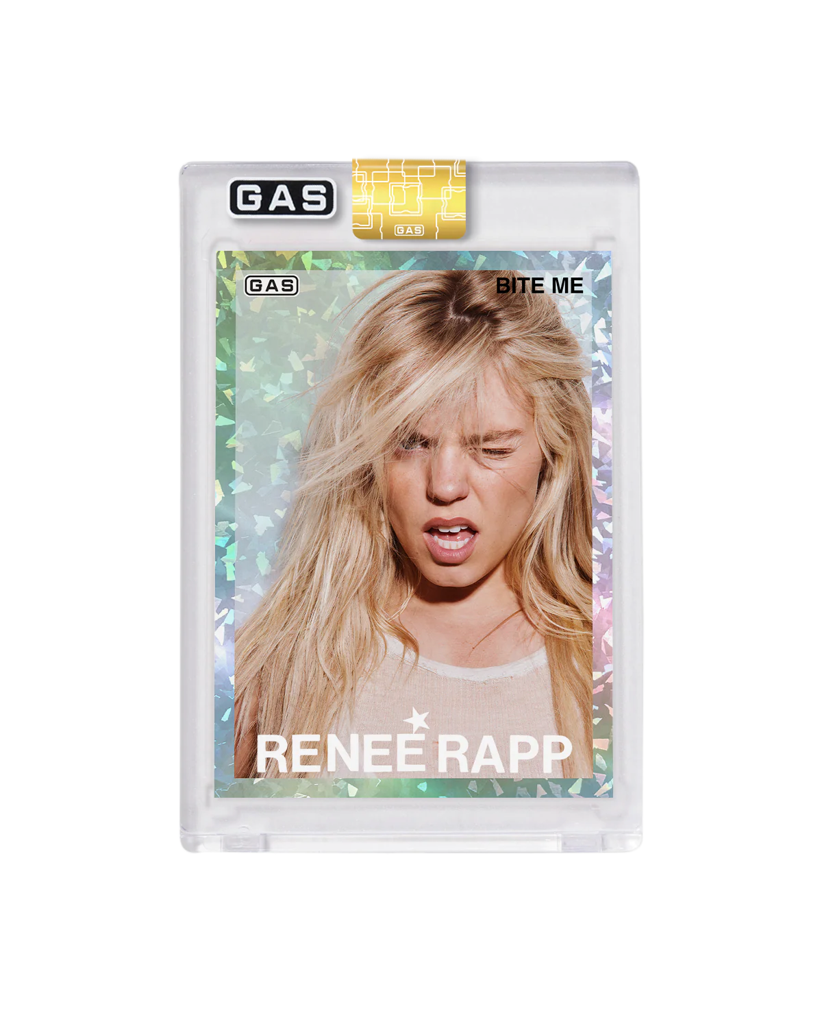 Limited Edition Reneé Rapp x GAS Cracked Ice Foil Card