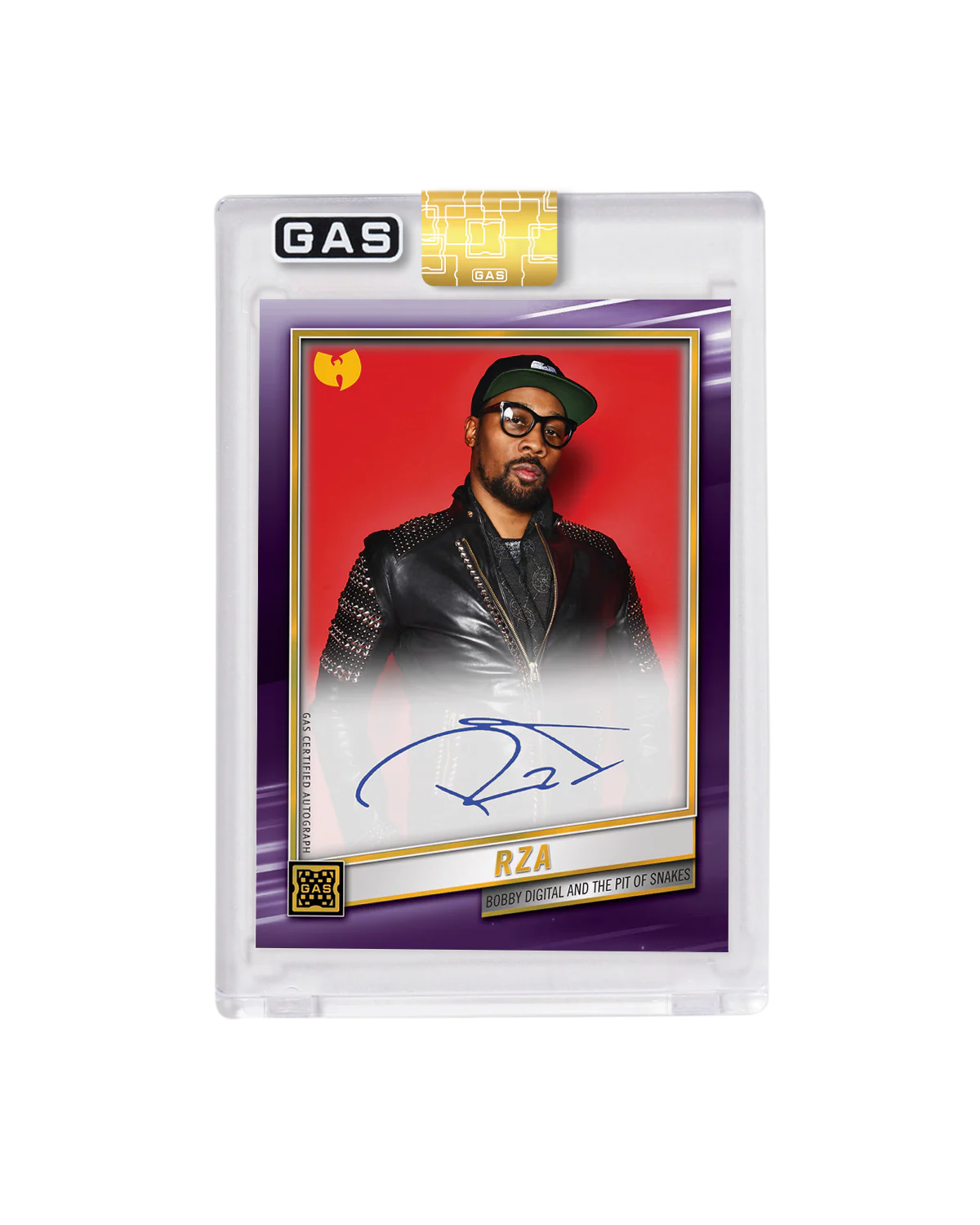 Limited Edition RZA 2023 GAS Cracked Foils Hip-Hop Trading Cards Set - Image 8