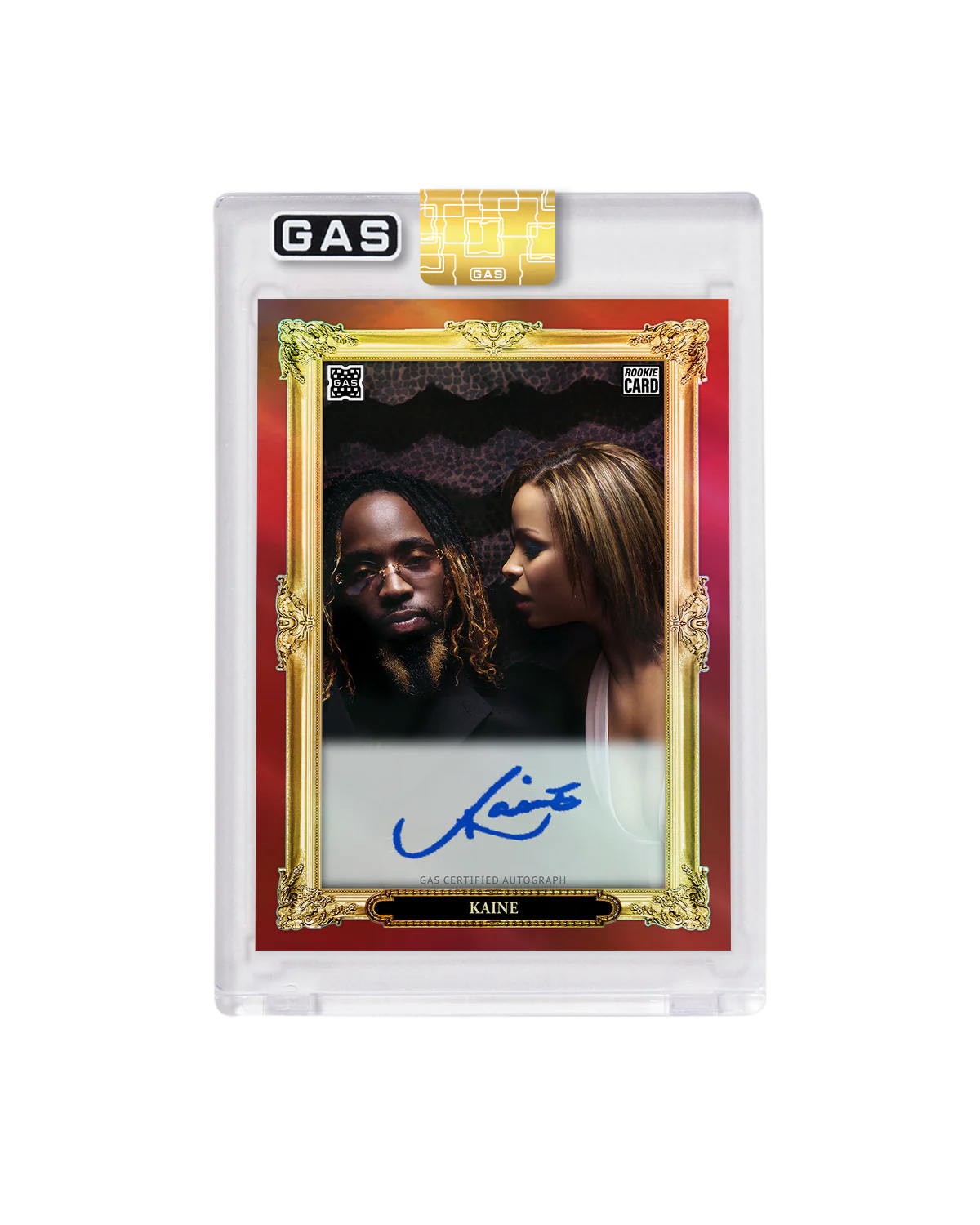 Limited Edition Ying Yang Twins x GAS Complete 3-Cracked Ice Foil Trading Card Set - Image 11