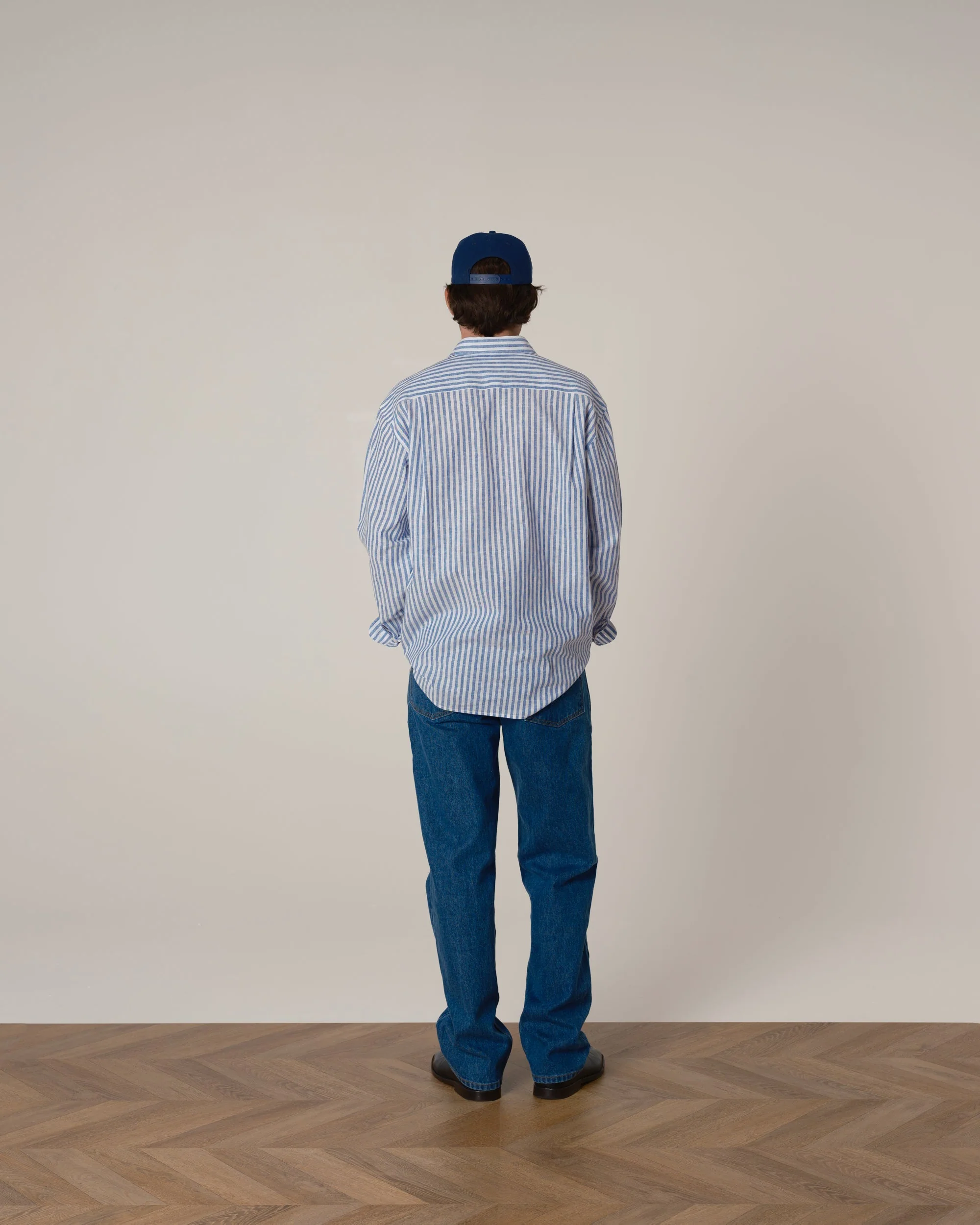 Linen Relaxed Dress Shirt - Image 6