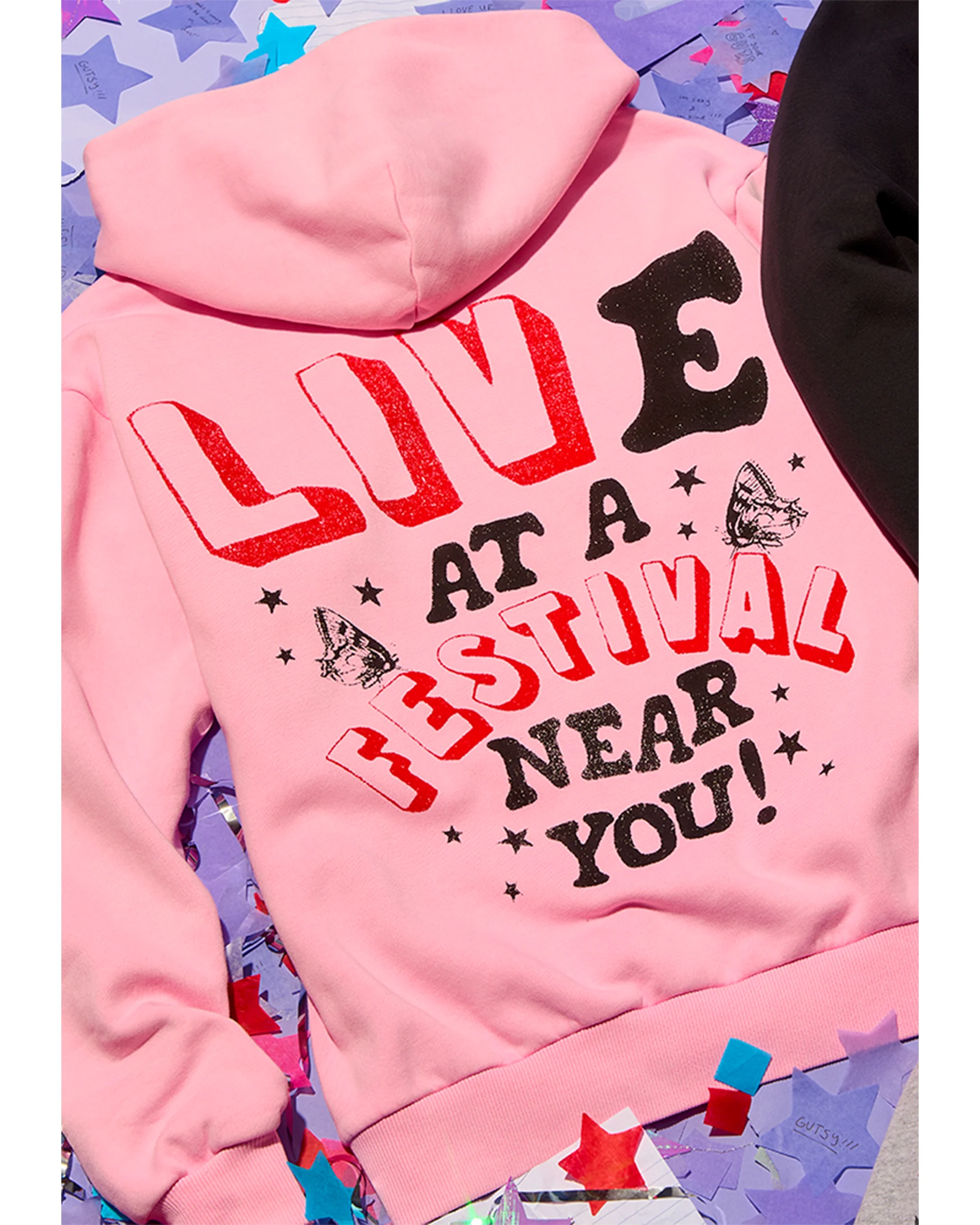 live at a festival near you zip hoodie - Image 3