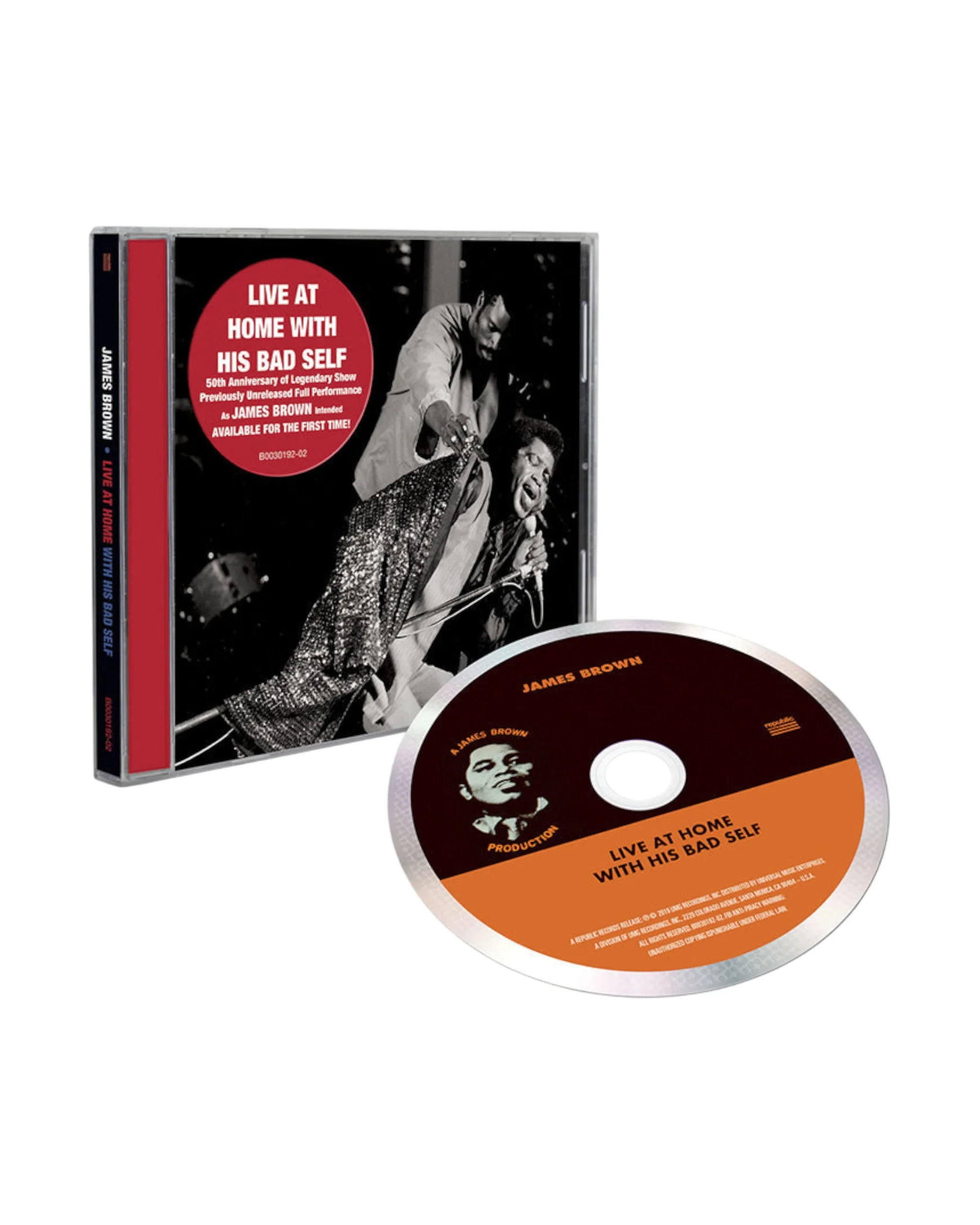 Live At Home With His Bad Self CD
