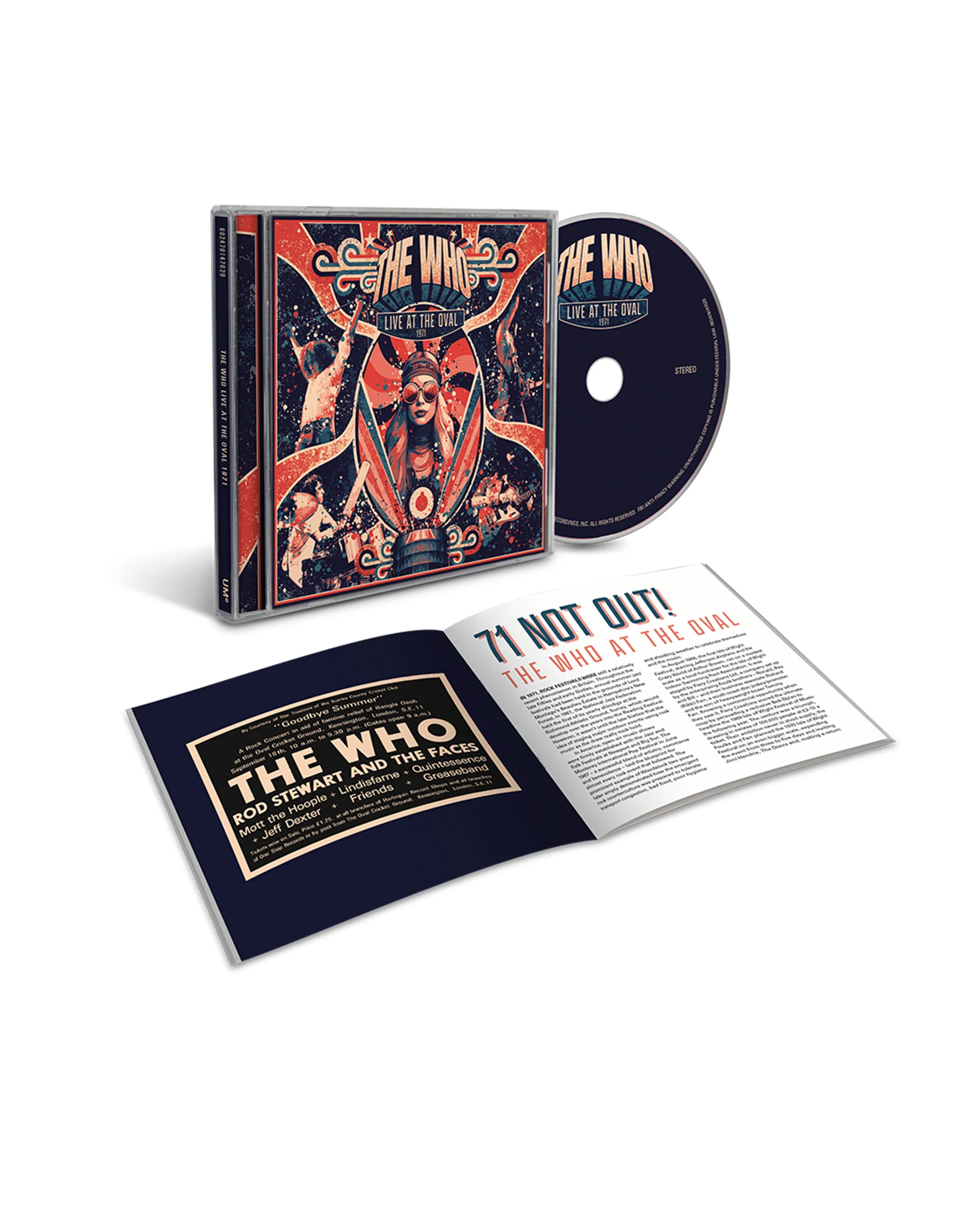 Live at the Oval 1971 CD