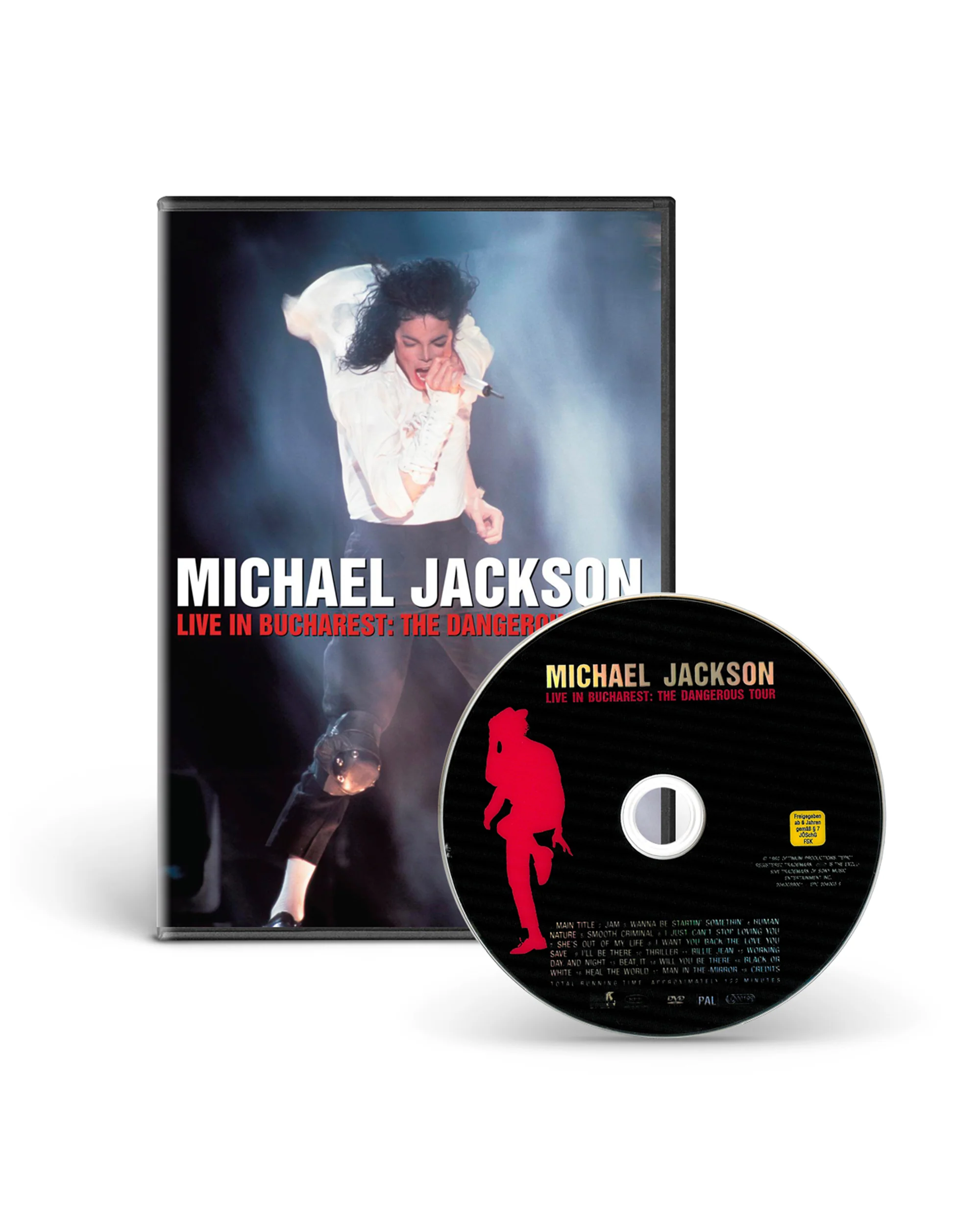 Live In Concert In Bucharest: The Dangerous Tour DVD