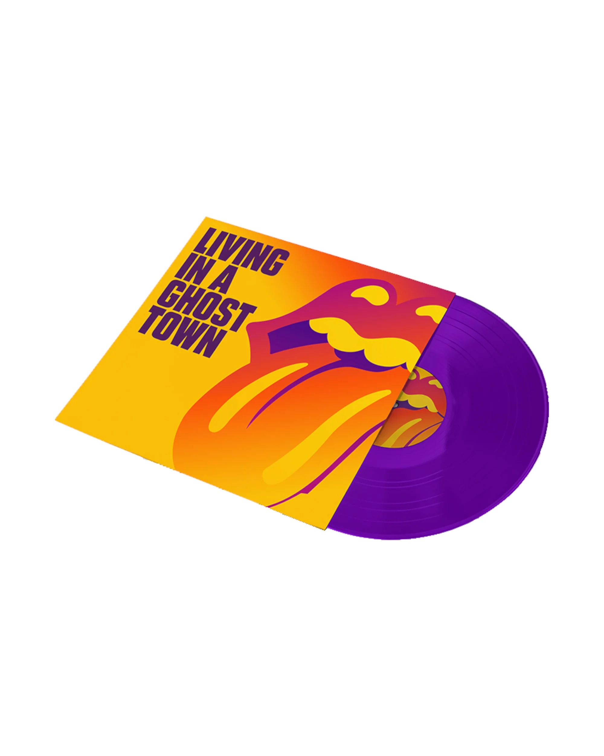 Living In A Ghost Town Purple 10" Vinyl