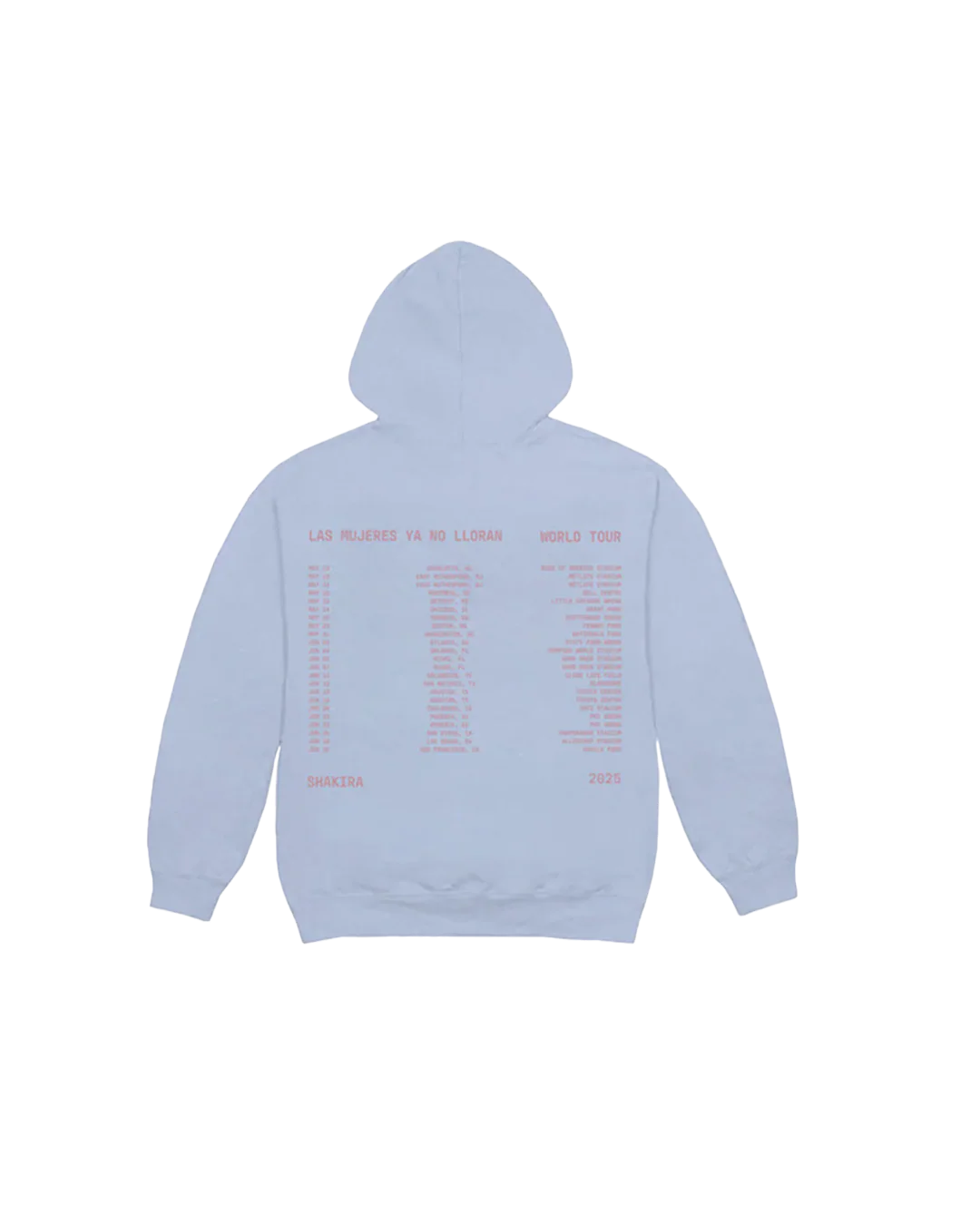 LMYNL World Tour Blue Hoodie - Image 2