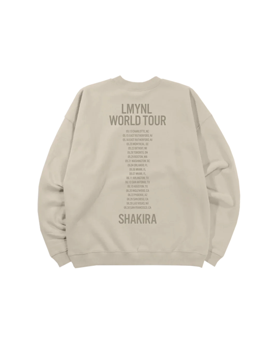 LMYNL World Tour Dollar Bill Crewneck - Image 2