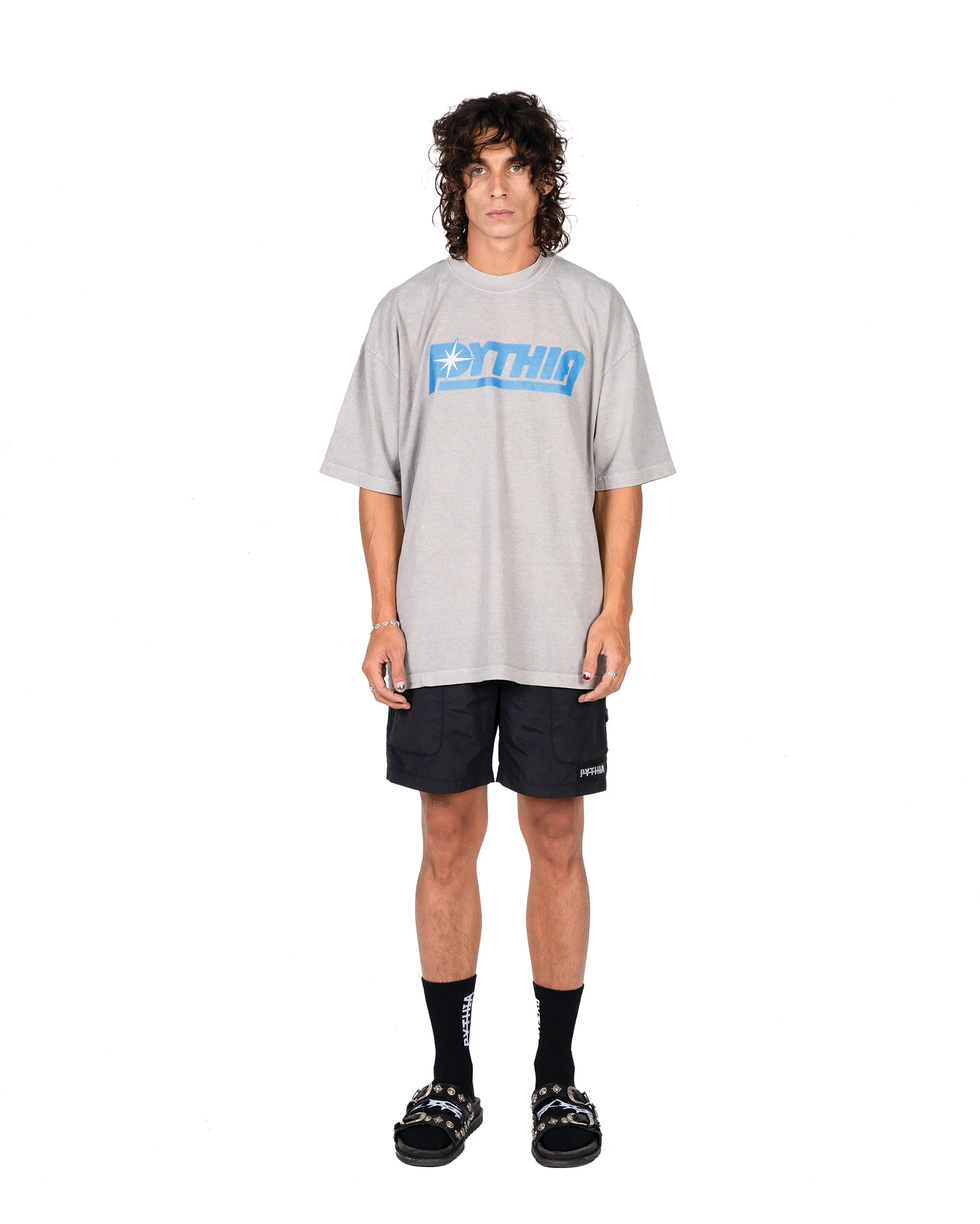 LOGO CREW SOCKS 3-PACK - BLACK - Image 3