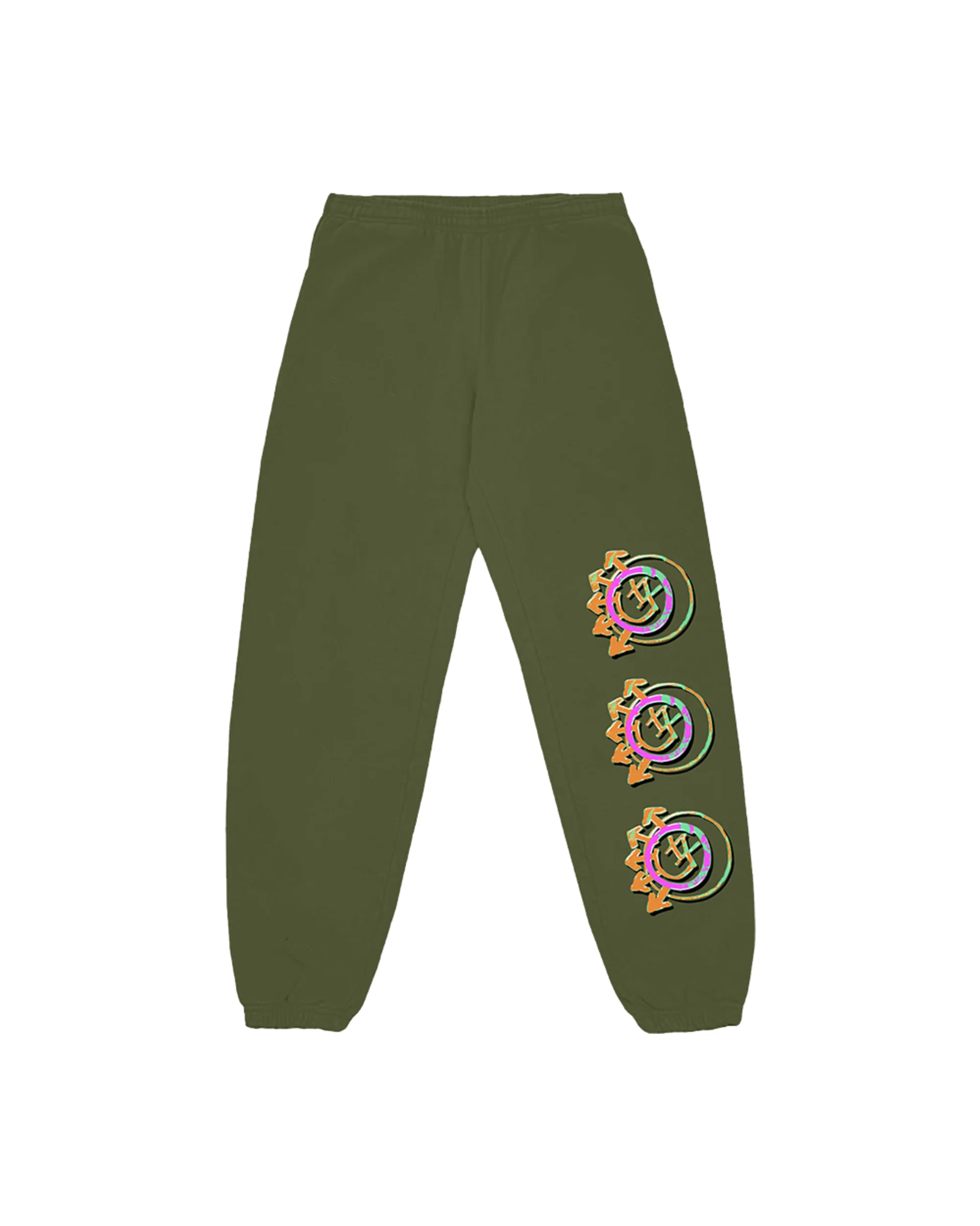 LOGO GREEN JOGGERS