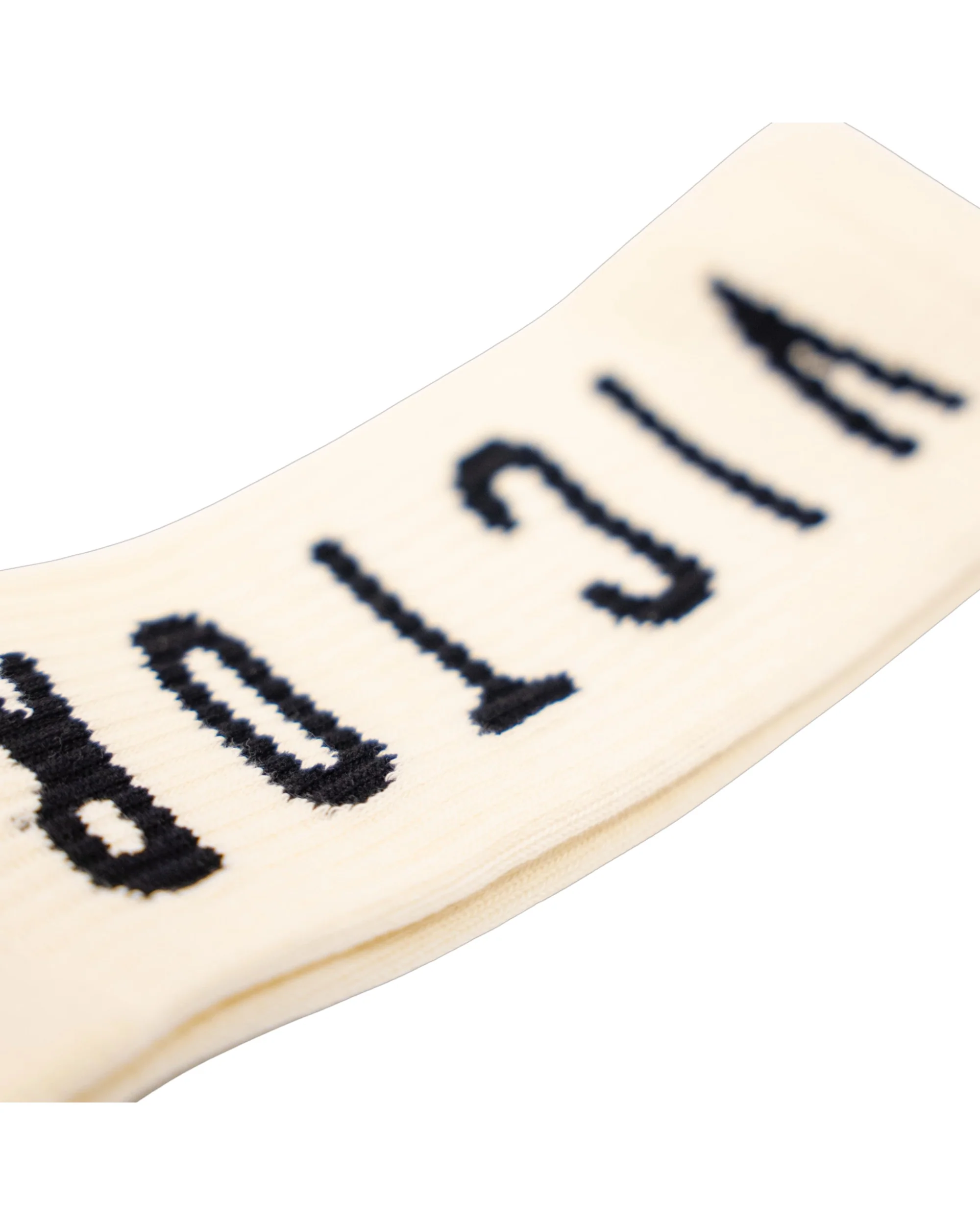LOGO SOCKS (IVORY) - Image 2