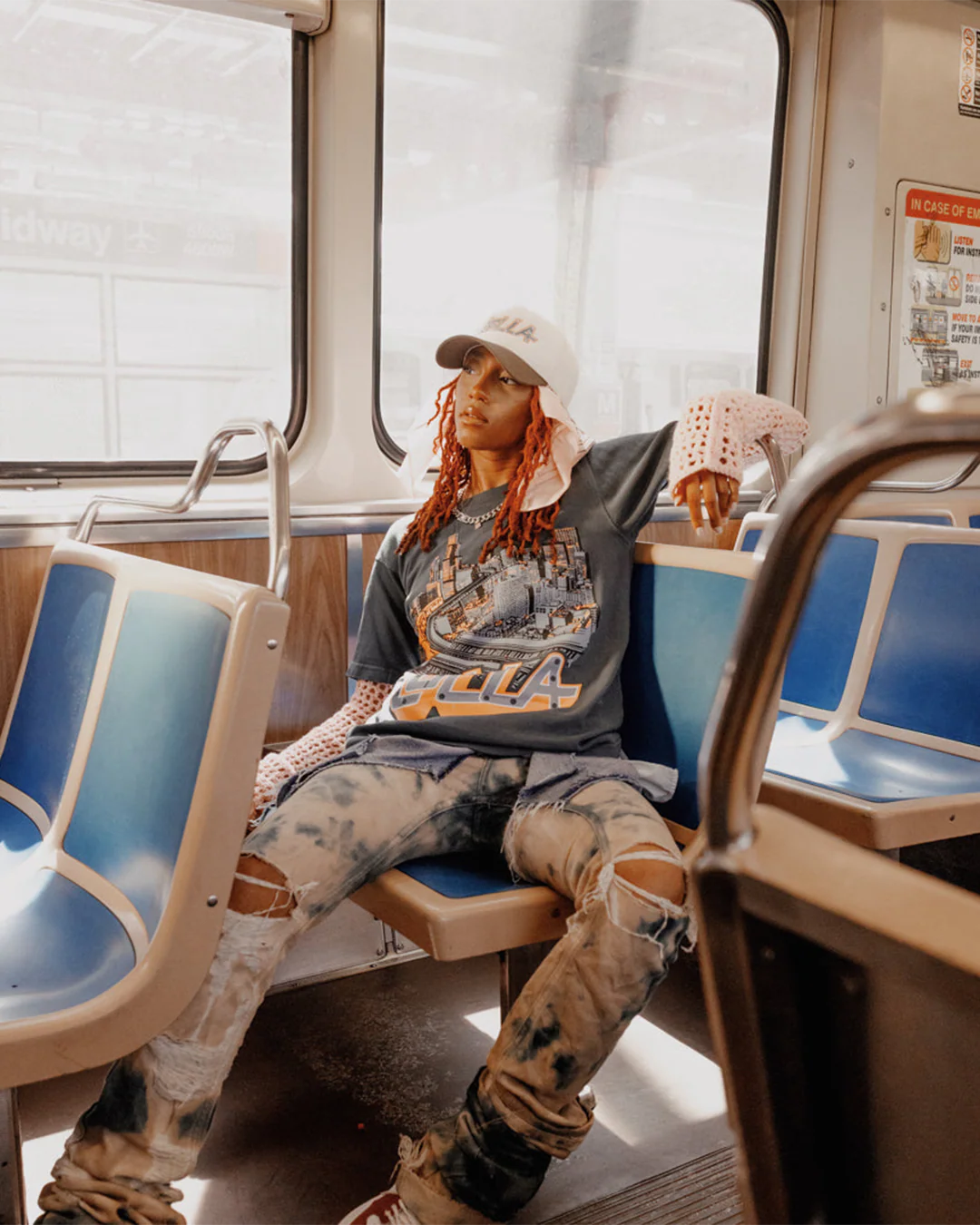 Lollapalooza x CTA x Ellen Ma City Tee (Online Exclusive) - Image 6
