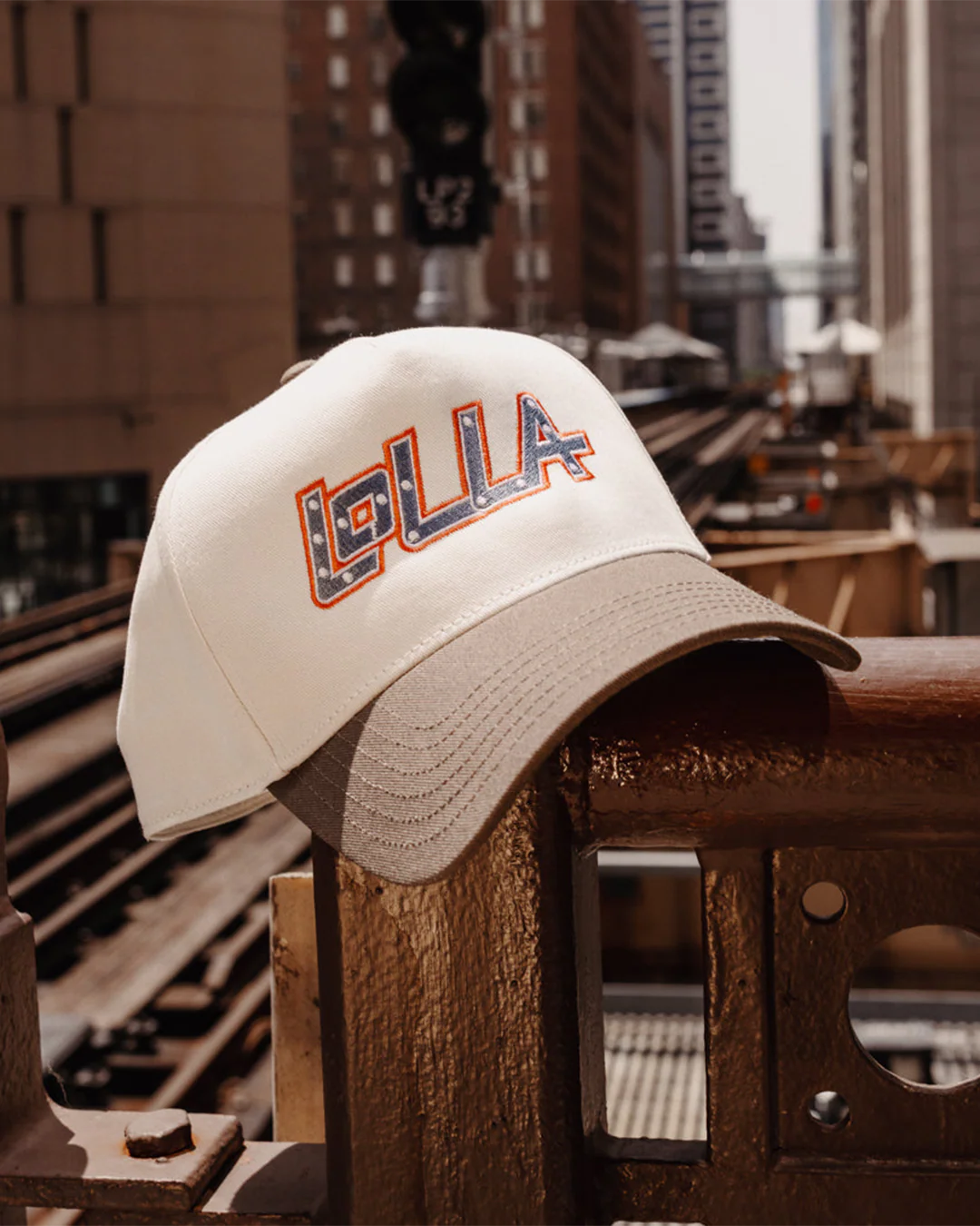 Lollapalooza x CTA x Ellen Ma Rail Line Hat (Online Exclusive) - Image 5