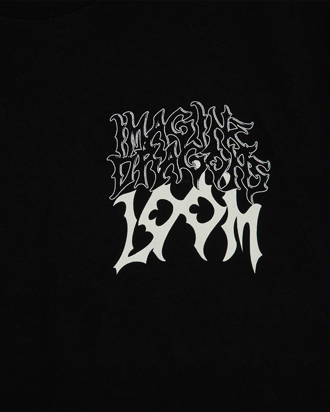 Loom 3 Faces Black Tee - Image 4