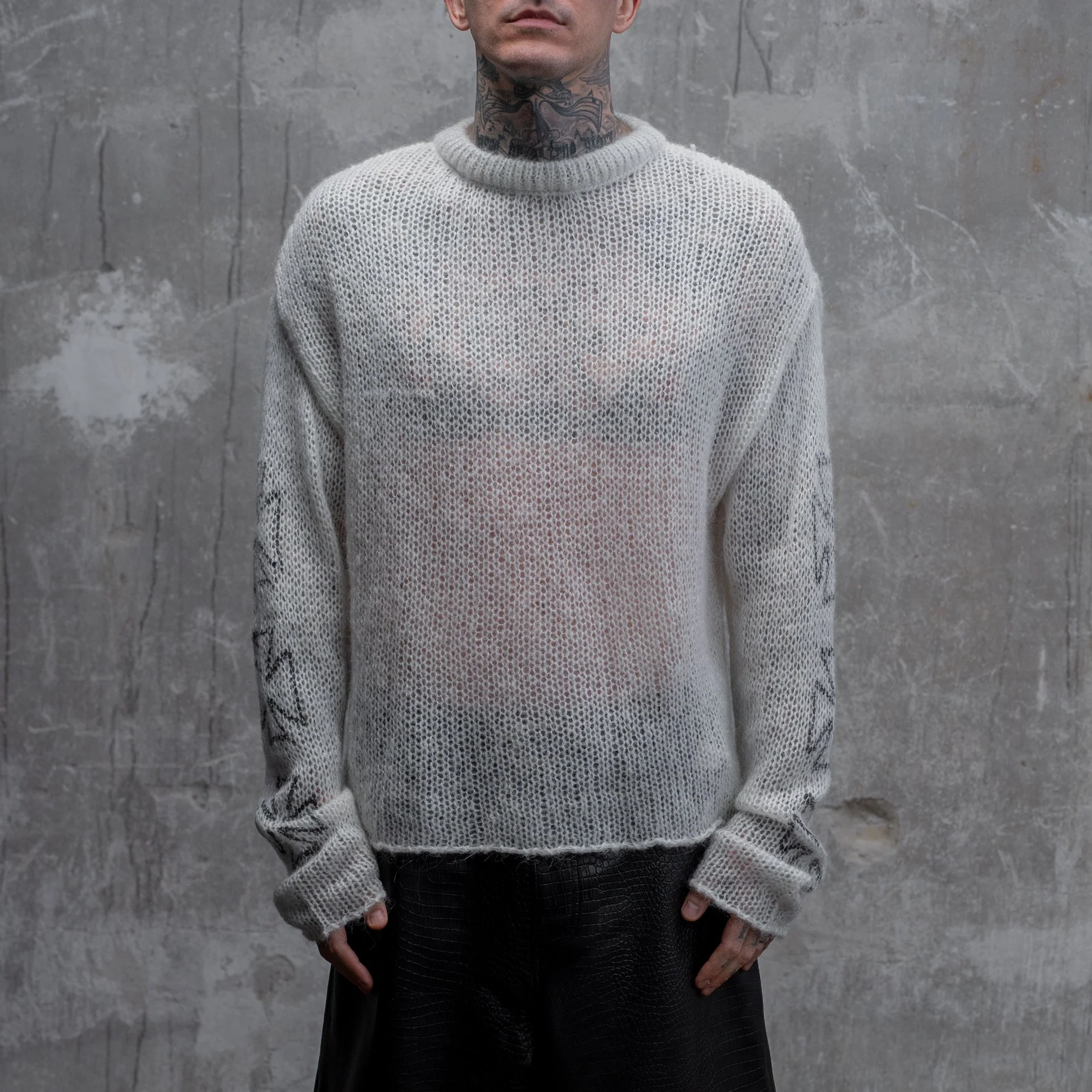 LOOSE CROSS KNIT - Image 5