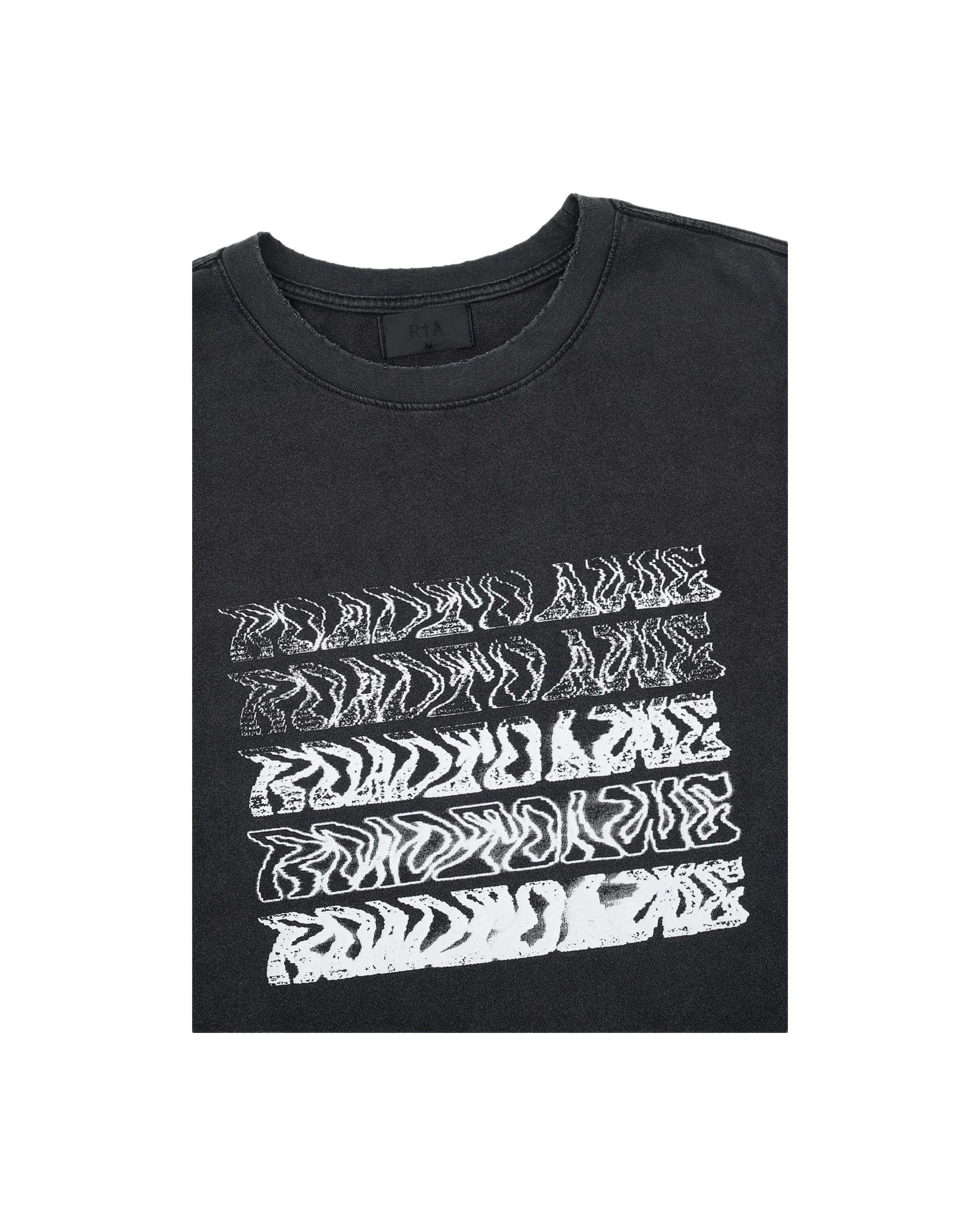 LORIS DOUBLE LAYERED LONG SLEEVE TEE | BLACK SMOKY RTA - Image 8