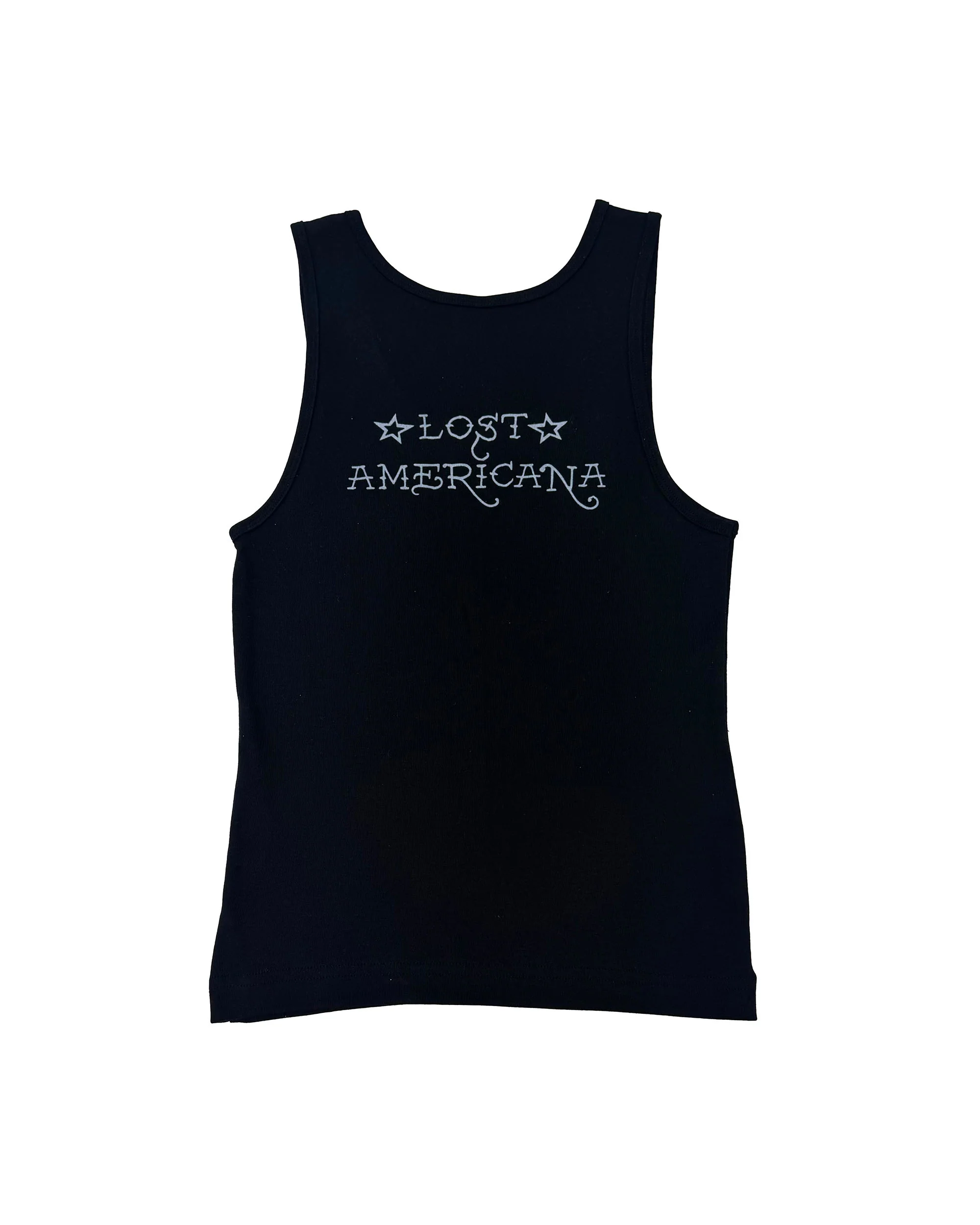 Lost Cards Rhinestone Rib Tank - Image 2