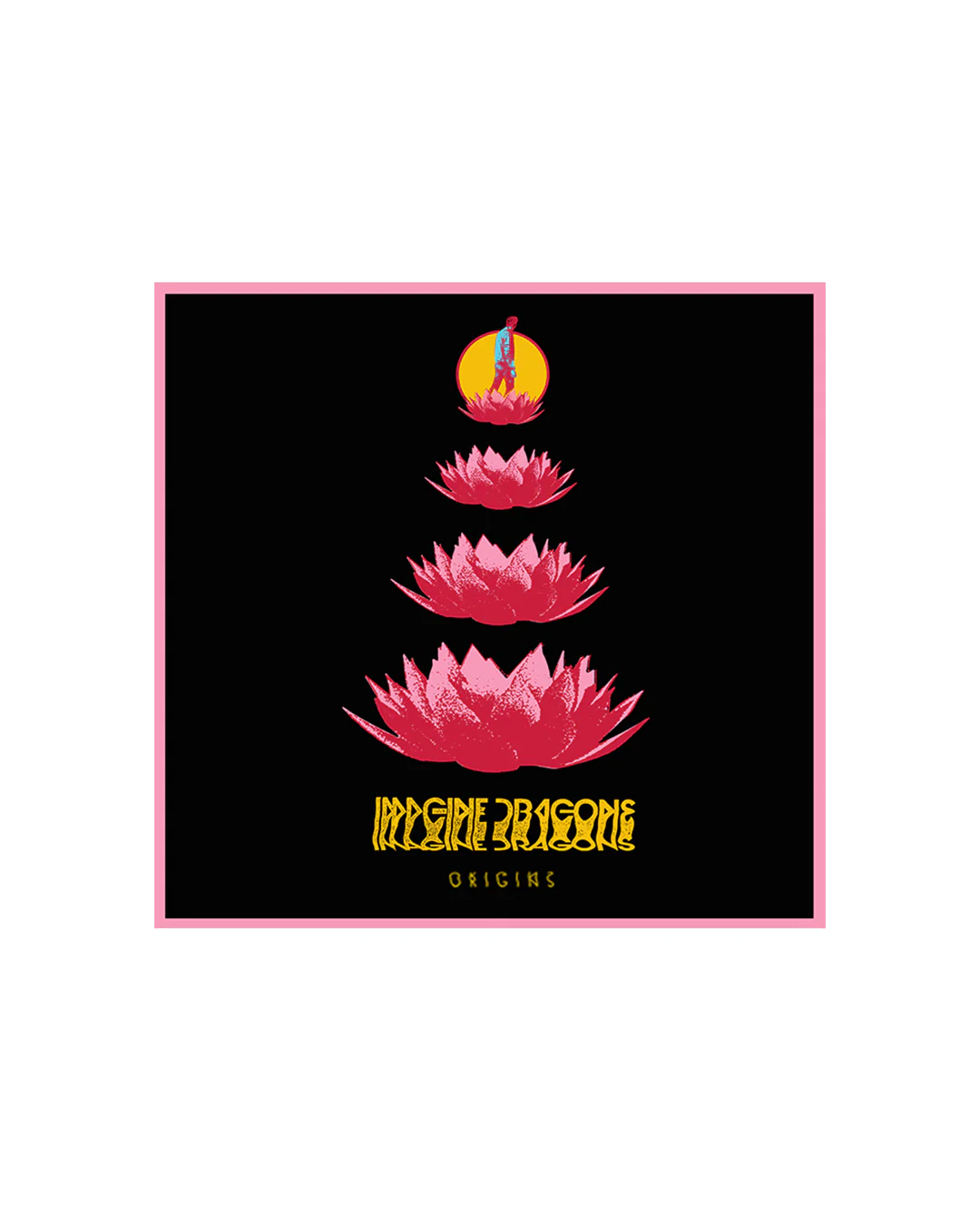 Lotus Silk Screen Litho