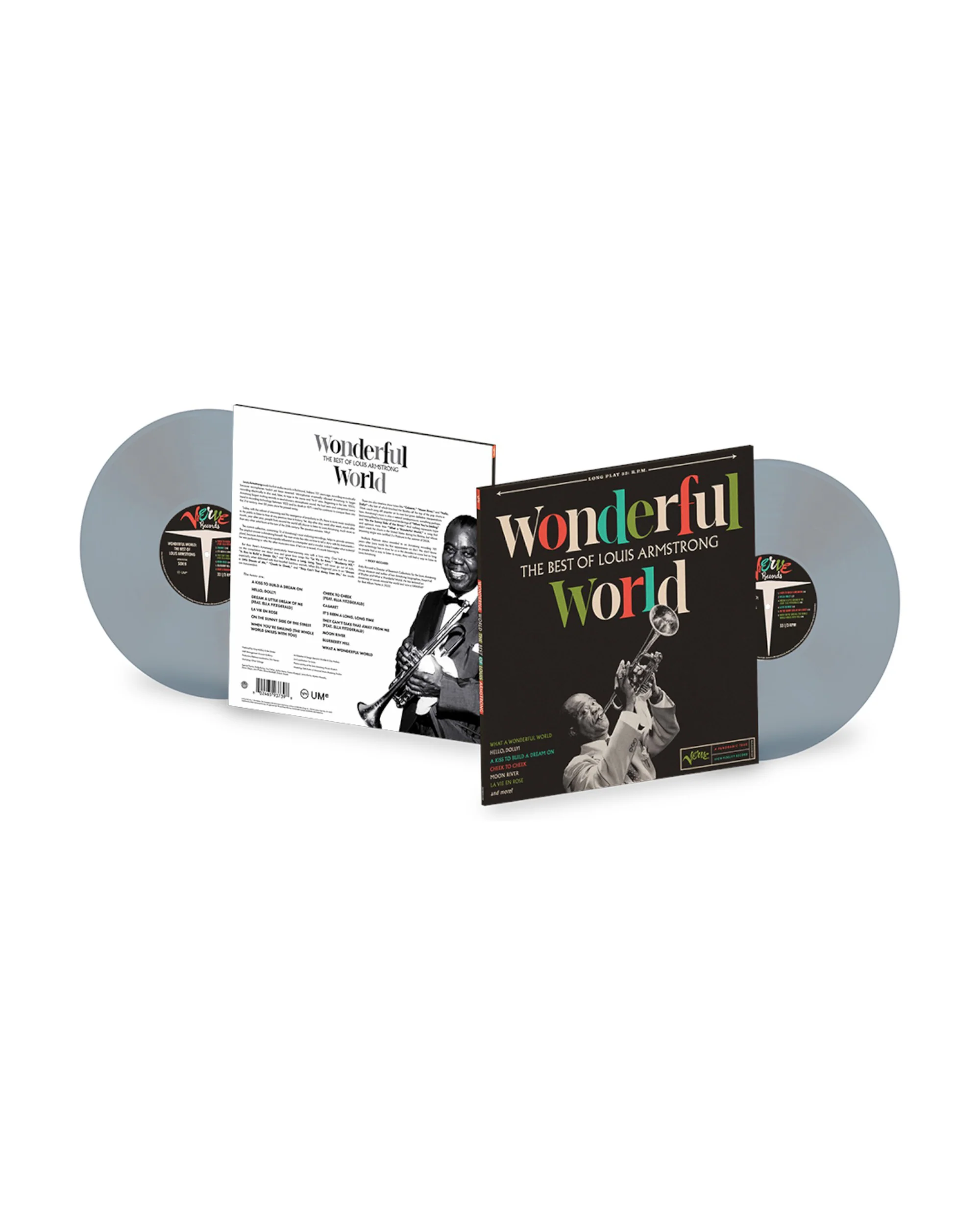 Louis Armstrong: Wonderful World: The Best Of Louis Armstrong (Skies of Blue Vinyl) - Image 2