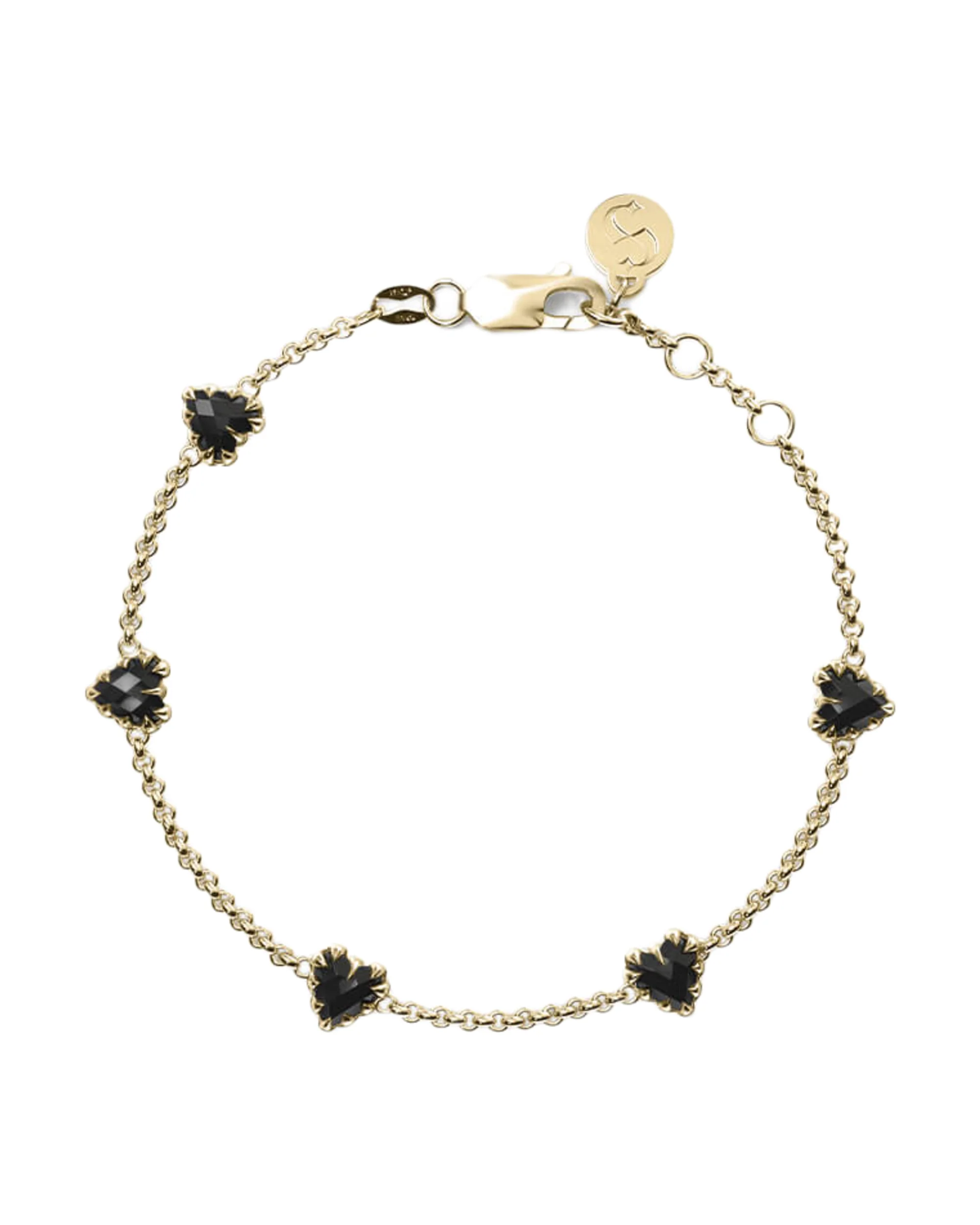 LOVE CLAW INFINITY CHAIN BRACELET - GOLD PLATED