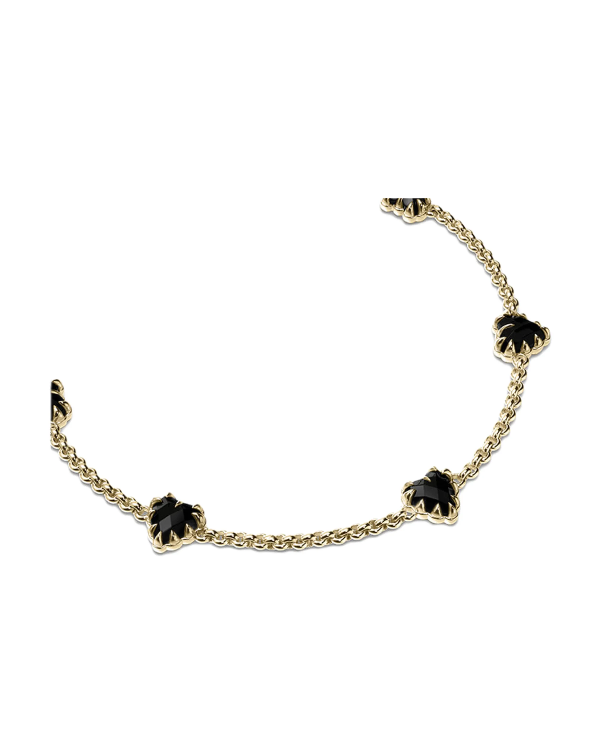 LOVE CLAW INFINITY CHAIN BRACELET - GOLD PLATED - Image 2