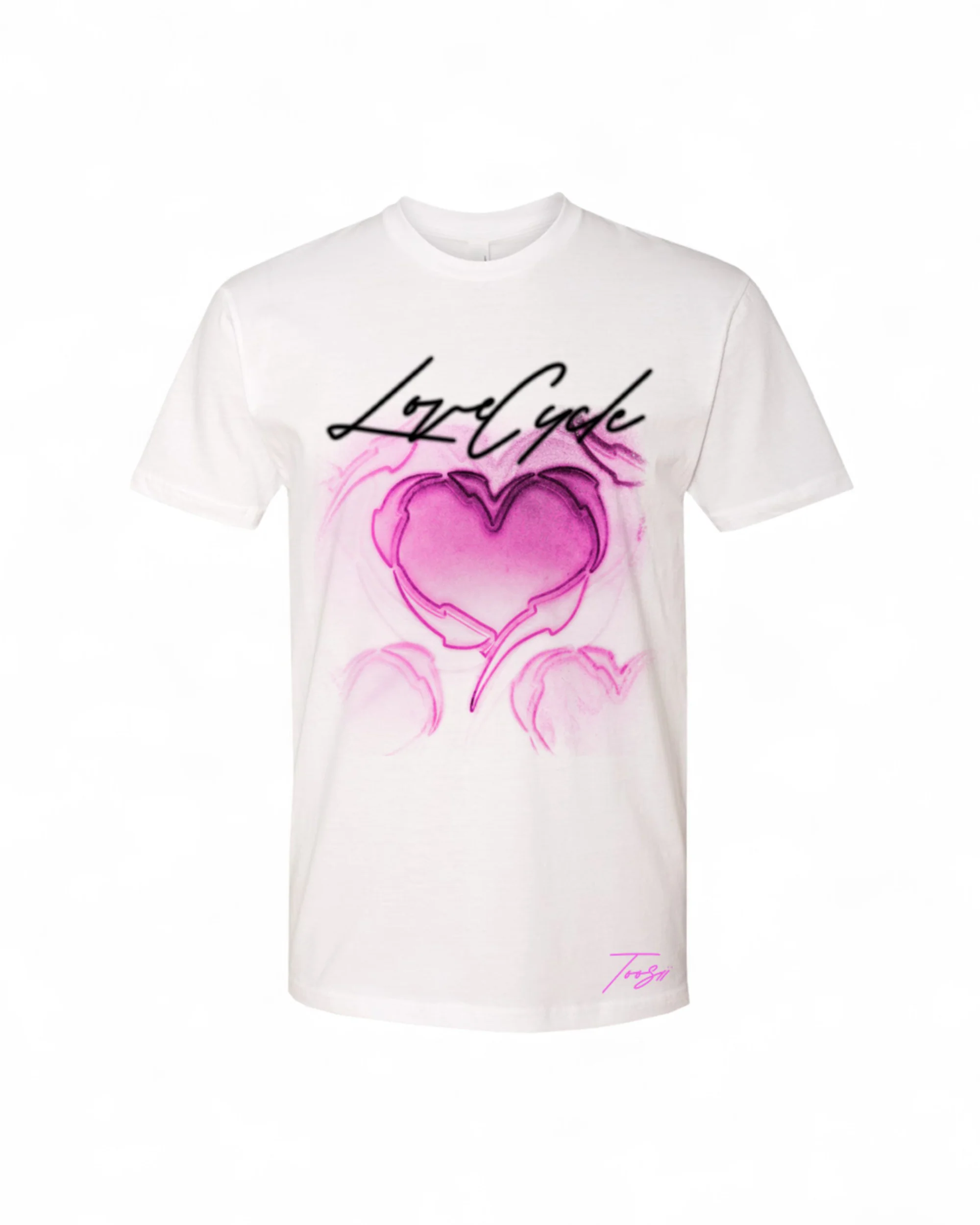 LOVE CYCLE WHITE T-SHIRT