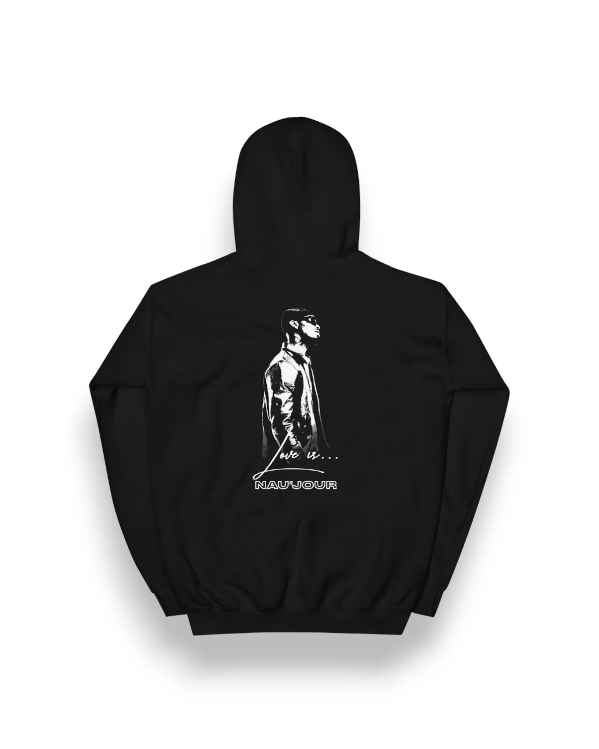 Love Is ___ Hoodie (Black) - Image 2