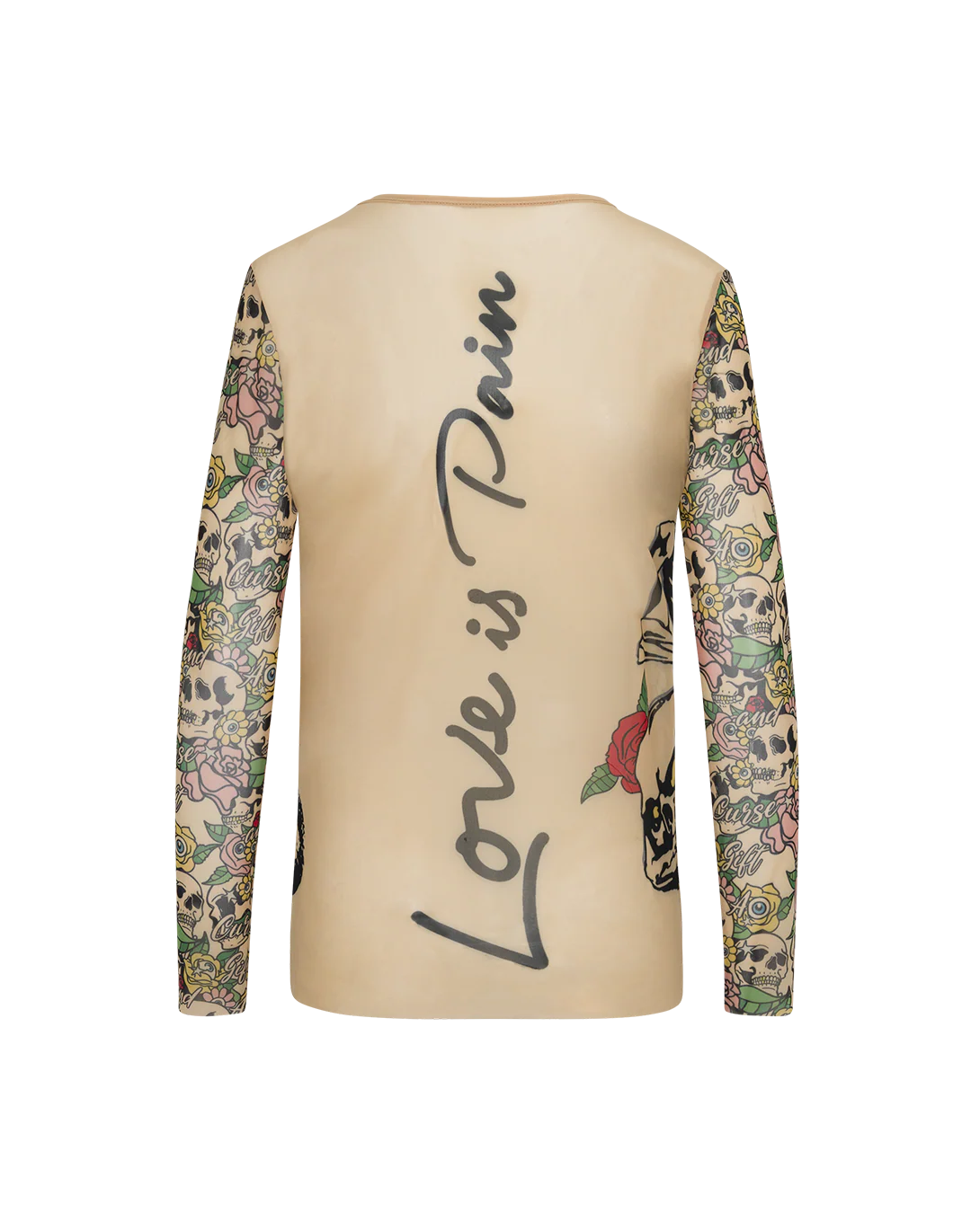 LOVE IS PAIN LONGSLEEVE MESH SHIRT - Image 2