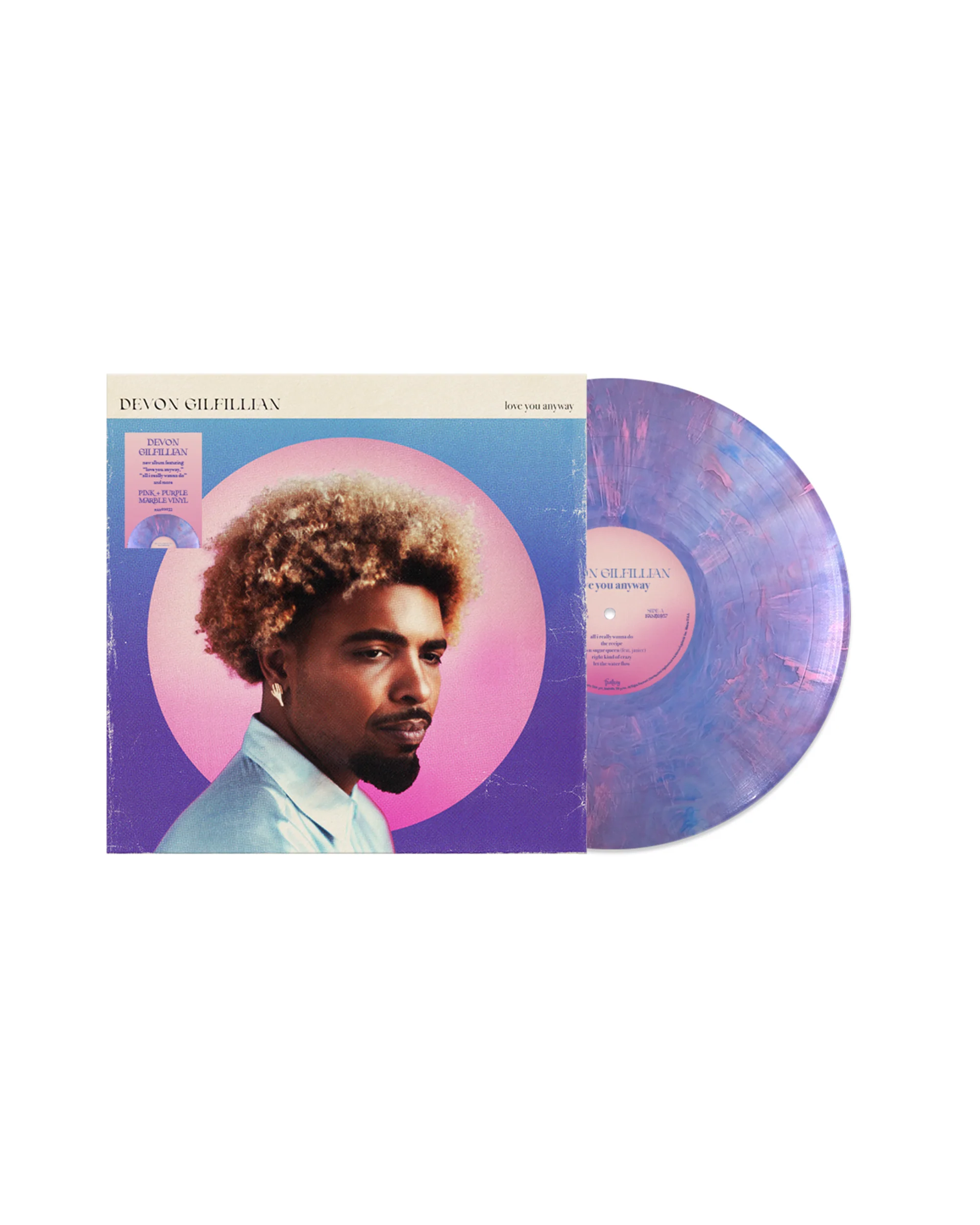 Love You Anyway - Pink/Purple Marbled Vinyl