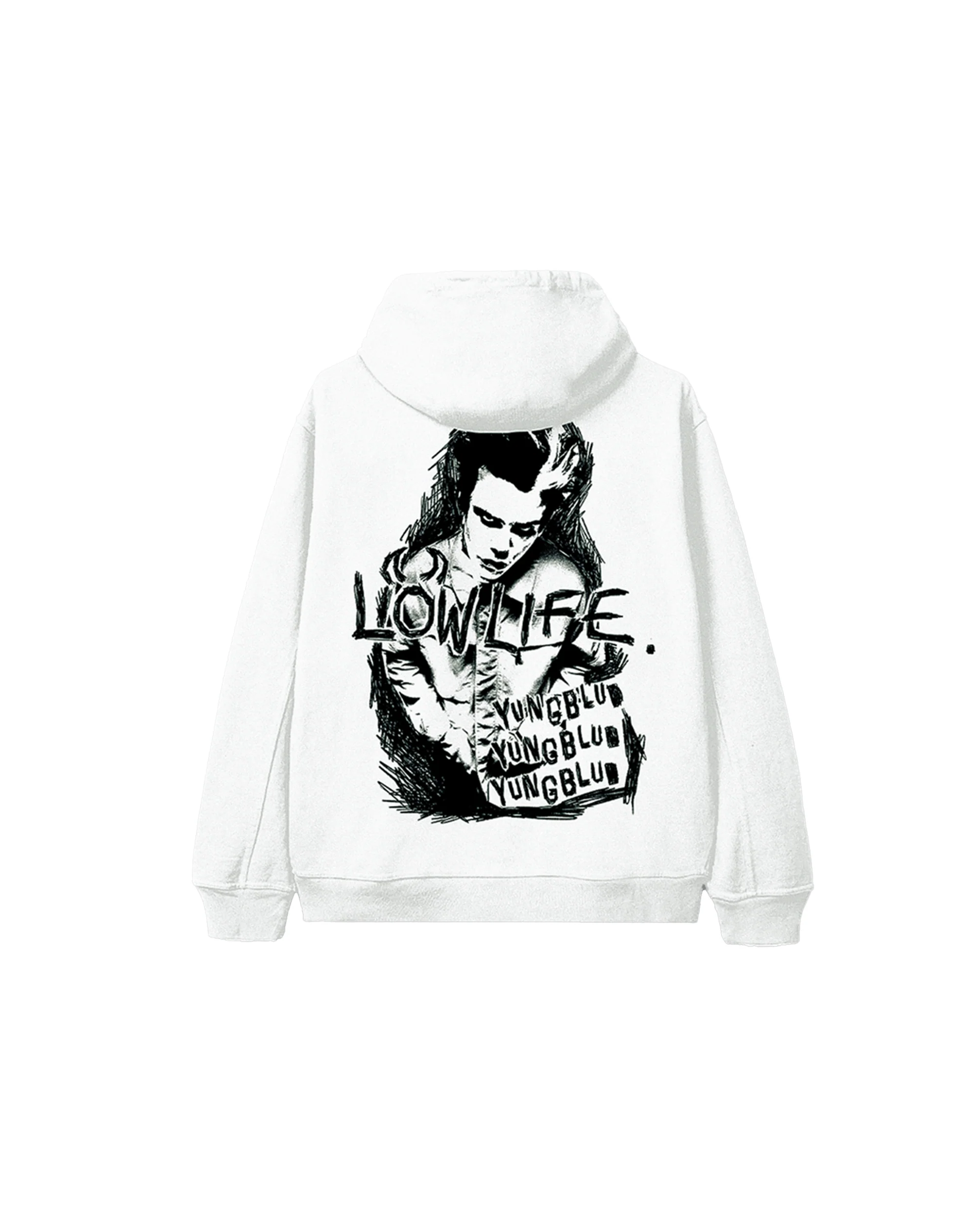 LOWLIFE ZIP UP HOODIE - Image 2