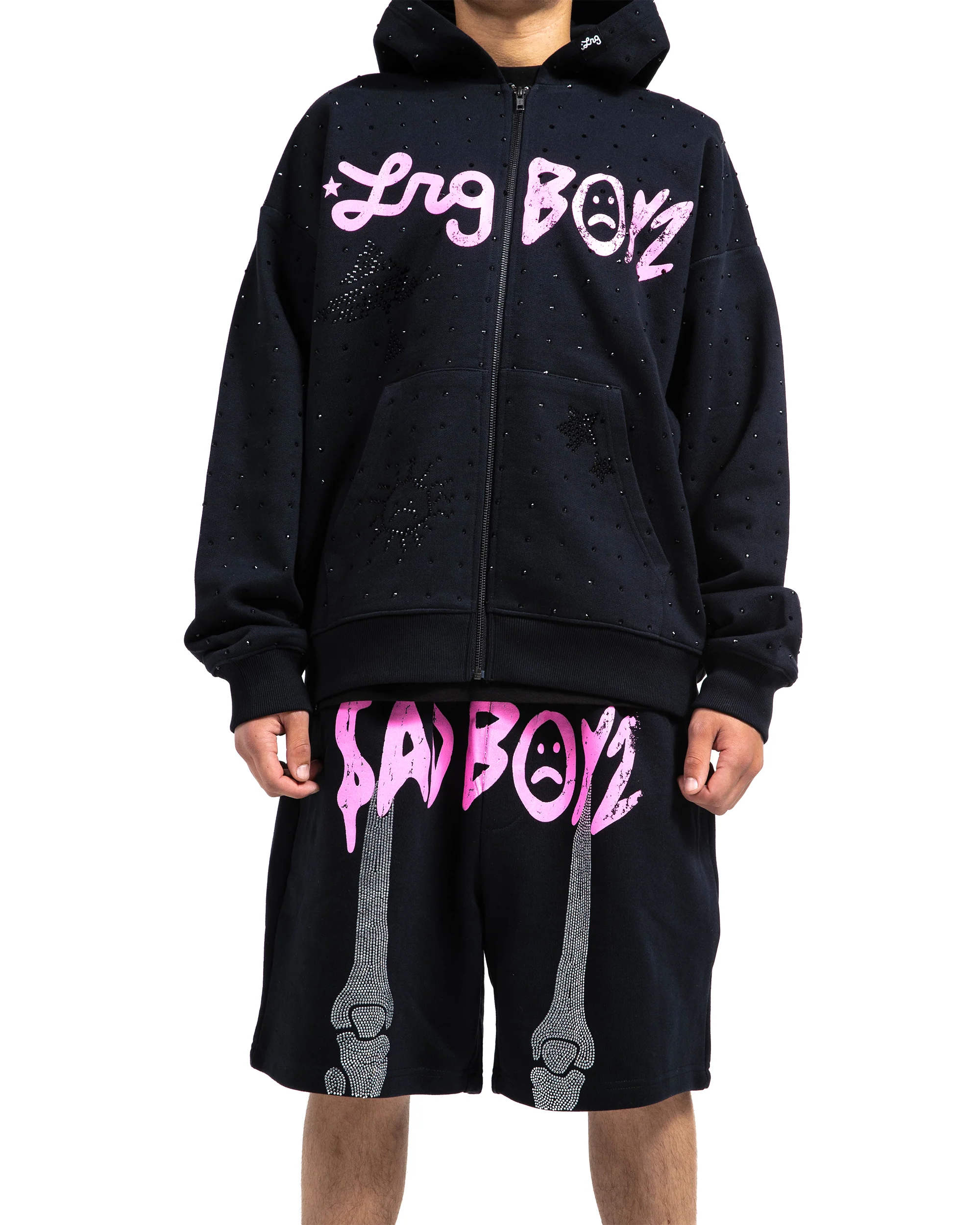 LRG x Sadboyz Dead Serious Shorts - Image 4