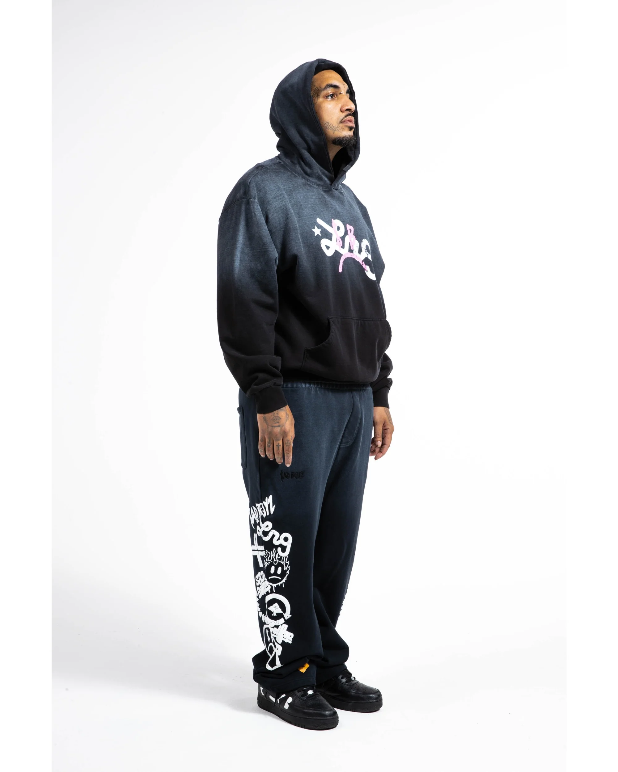 LRG x Sadboyz Script Hoodie - Image 4