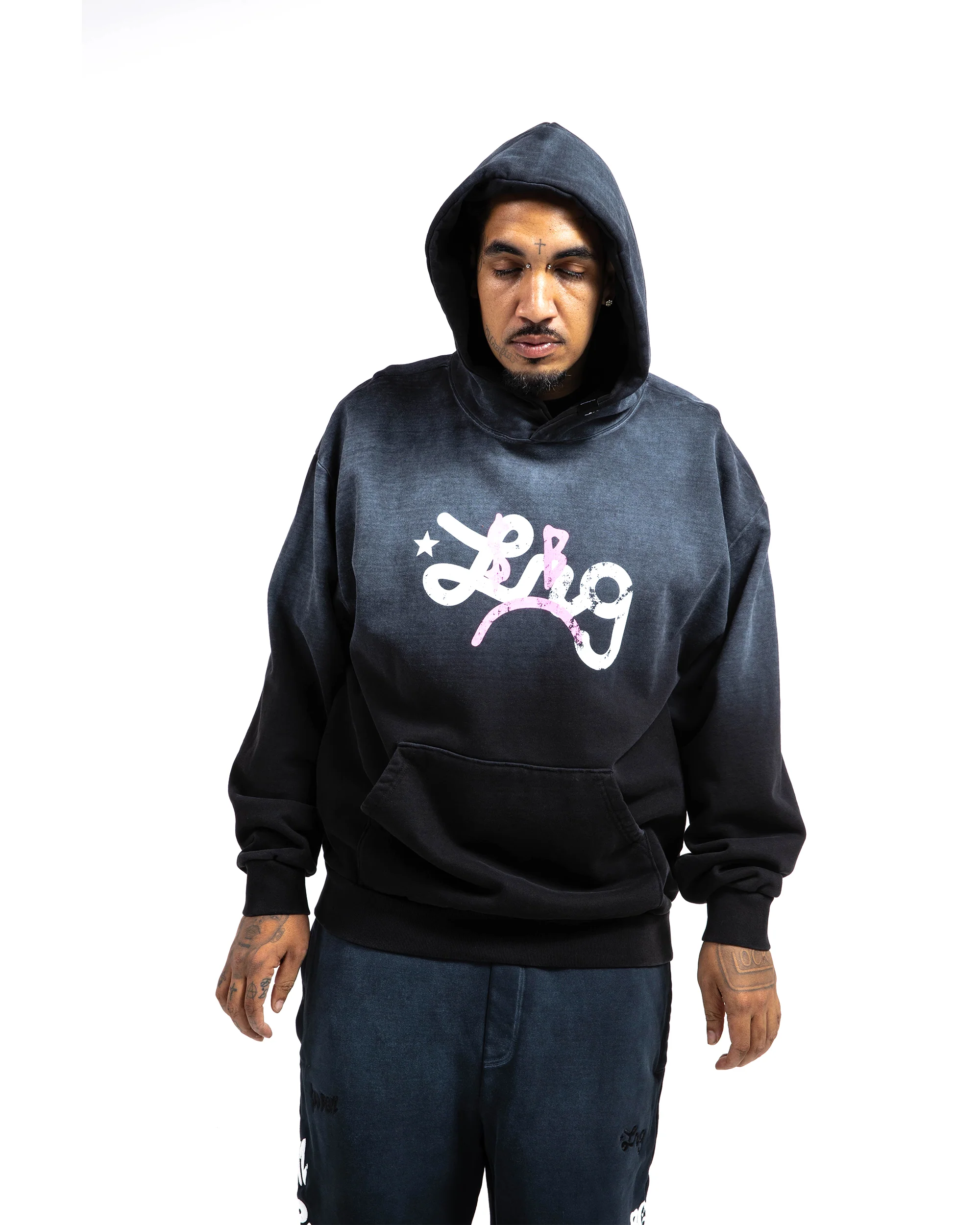 LRG x Sadboyz Script Hoodie - Image 2