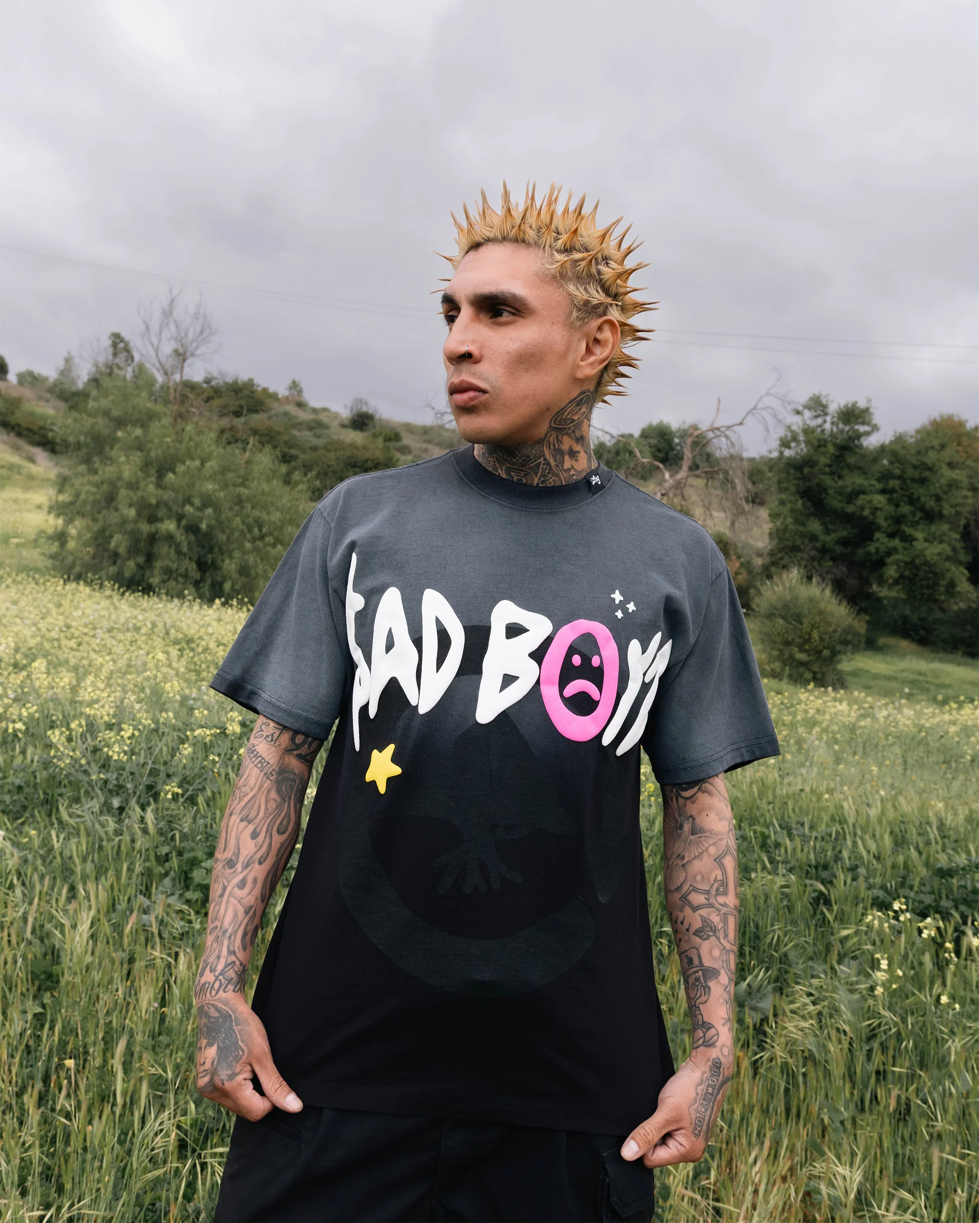 LRG x Sadboyz Smiley Cycle SS Tee - Image 6