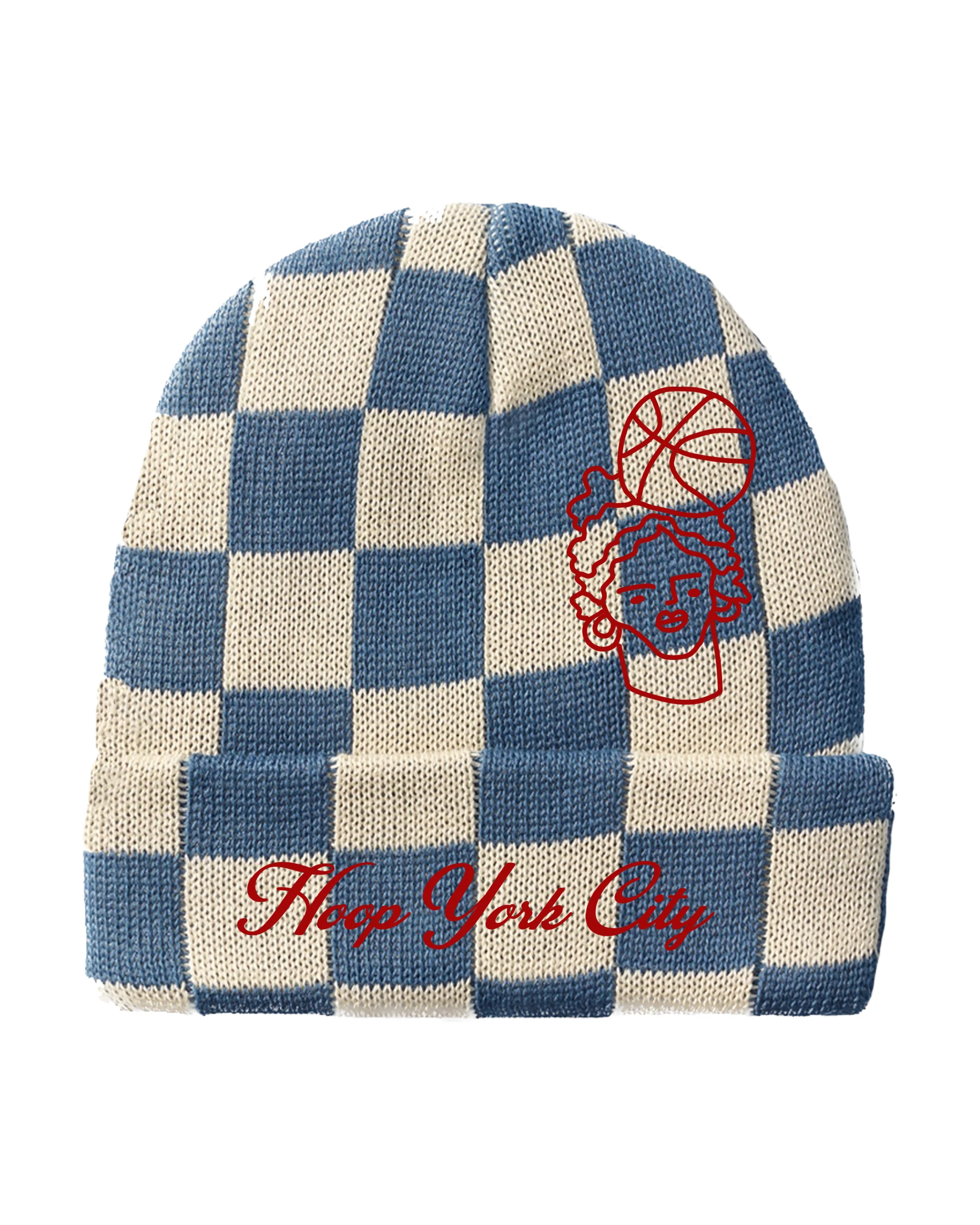 Lucille Logo Checkered Beanie - Image 2